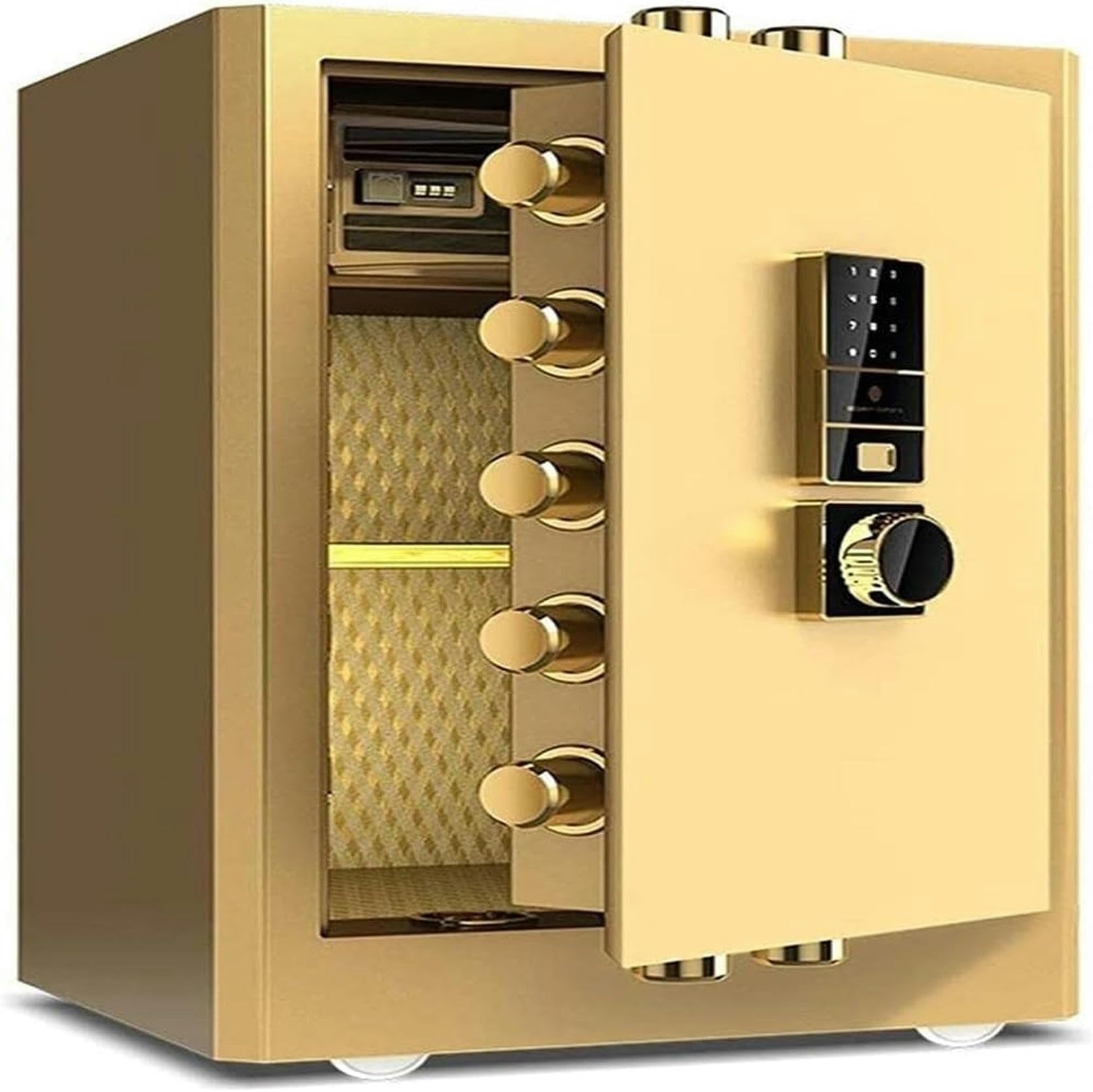 AMNOOL Struggle with Electronic Password for Room MulticaPa Smart Safety Box with Password for Fingerprint Storage Box for