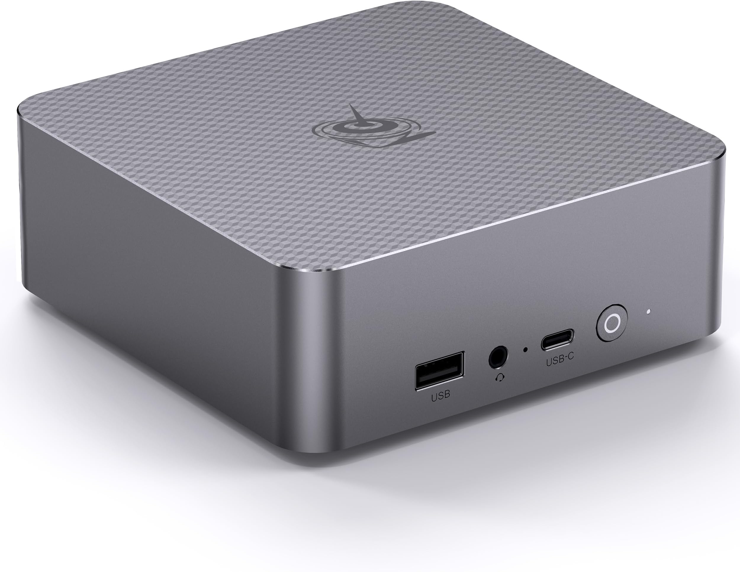 Mini PC EQi12, Intel Core 1220P(Max 4.4GHz 10C/12T), 16GB DDR4 500GB PCle4.0 SSD Mini Computers,Dual LAN/Wifi6/BT5.2,Dual 4K Display,Built-in Power Supply Office PC