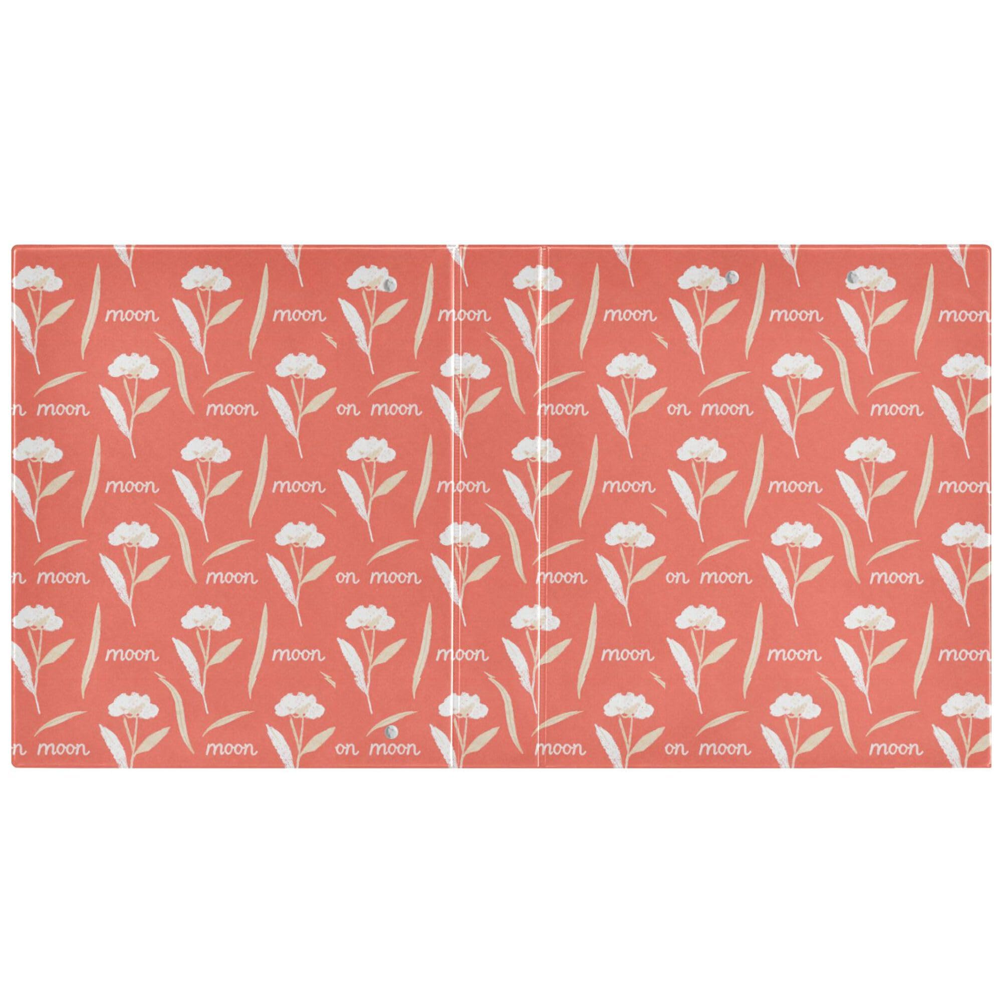 Raccoglitore a 3 anelli da 12,7 cm con tasche interne, confezione da 1/2 raccoglitori universitari per studenti con copertina rigida