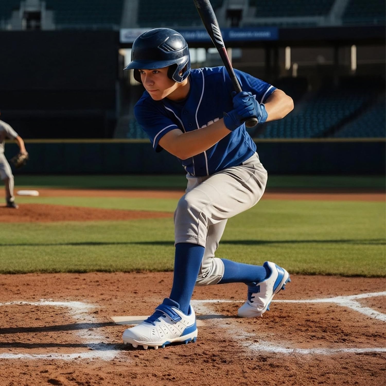 Softball Cleats Girls Boys Youth Baseball Cleat Kids Soccer Lacrosse - Image 2