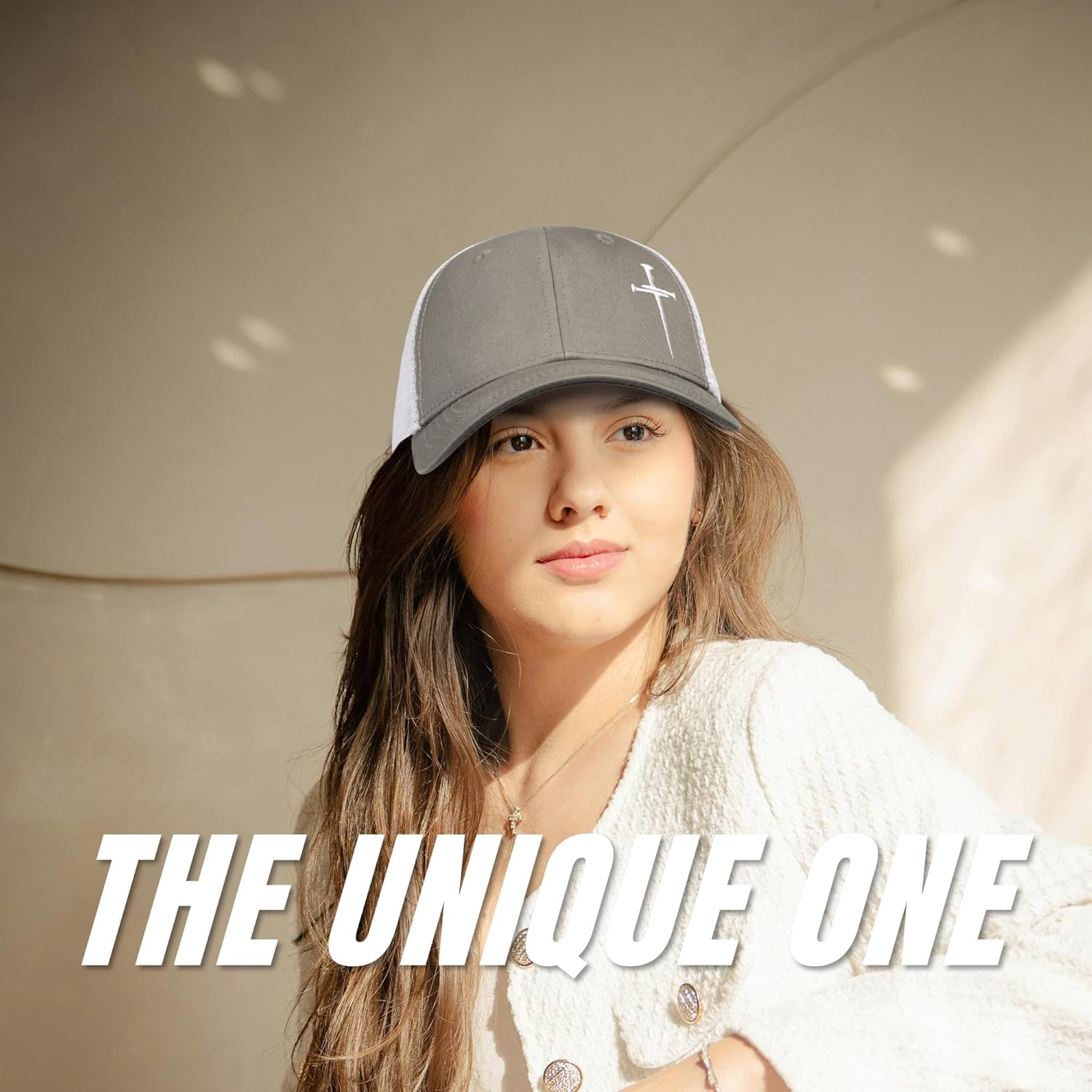 Christian Hats for Men Women,Jesus 3 Nail Cross Hat Christian Religious Gifts for Birthday/Christmas - Image 7