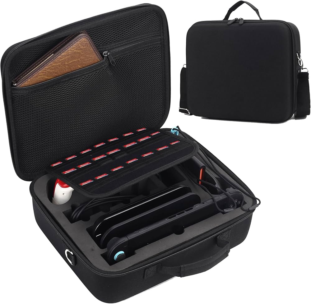 Amazon.com: Portable Hard Shell Carrying Case for Nintendo Switch