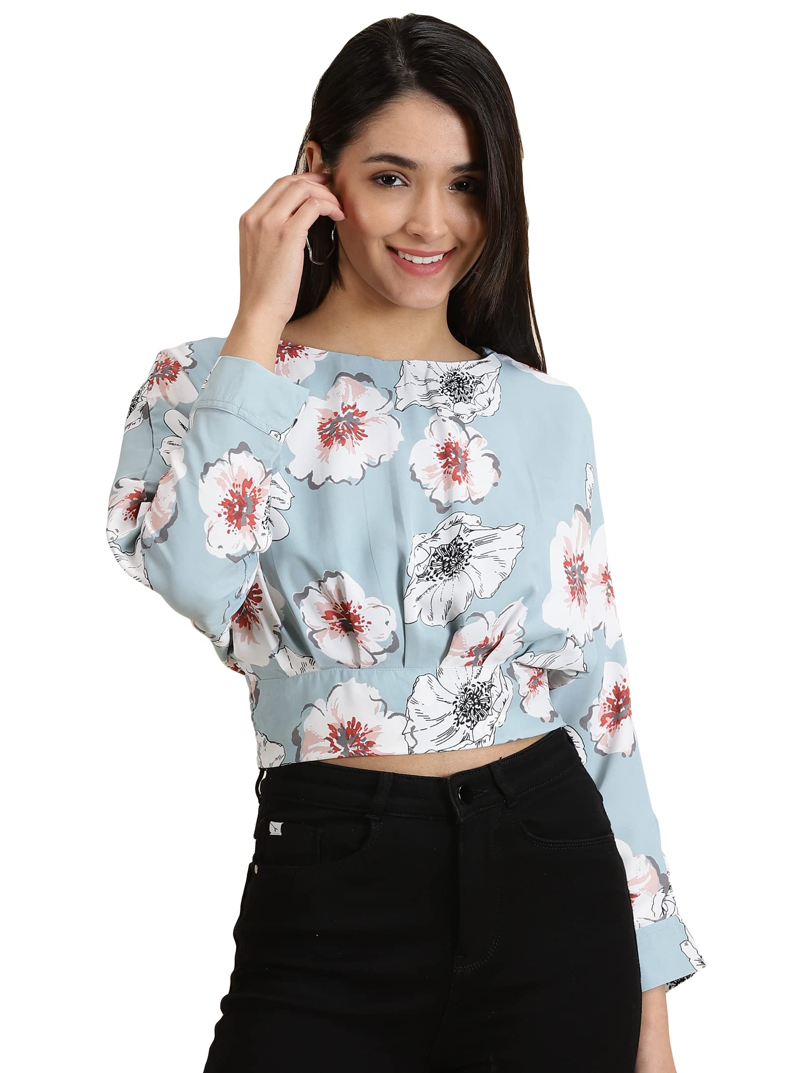showoffff Women's Printed Boat Neck-picture-15