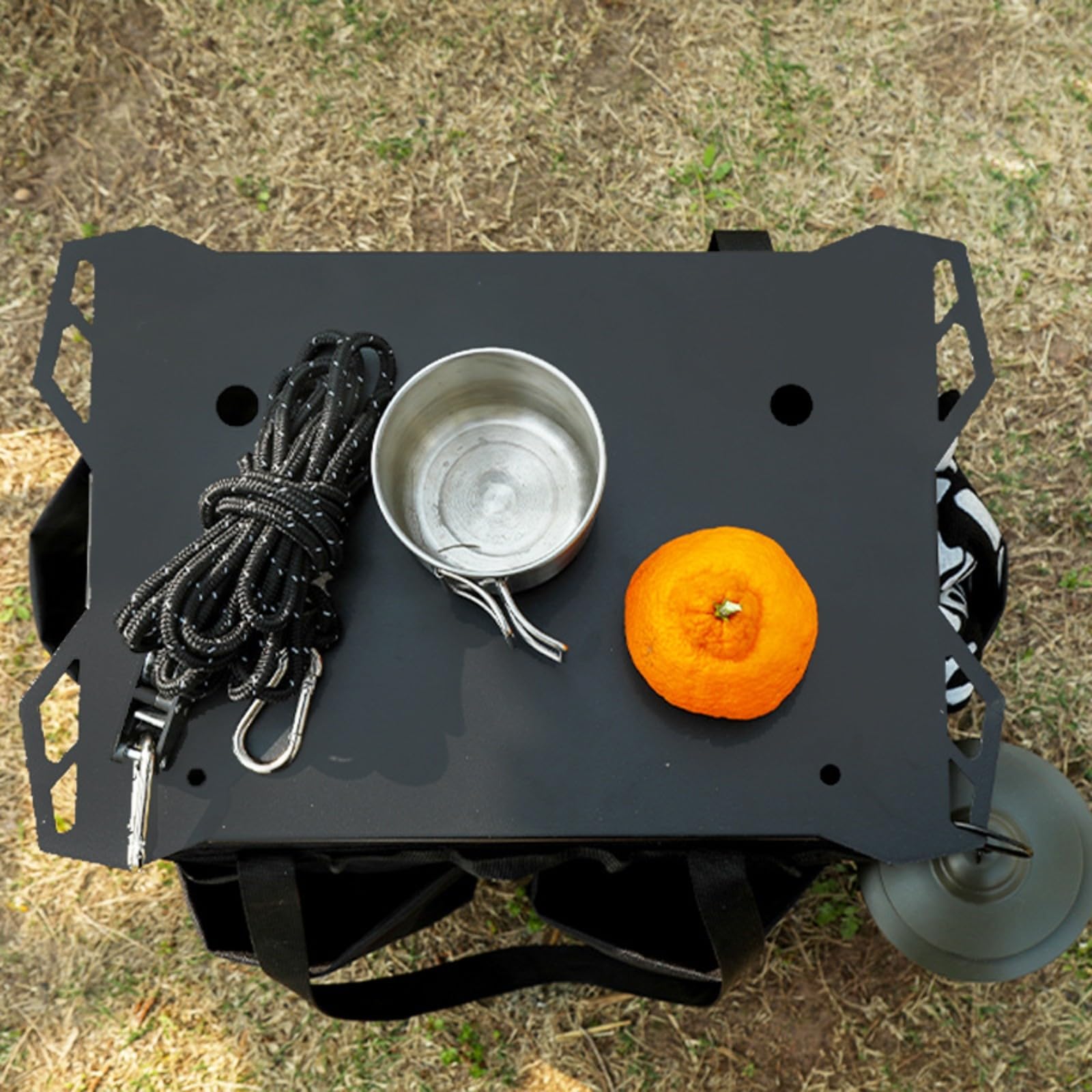Gralara Organizador con Bolsillos Malla | Portátil, Bolsa Almacenamiento para Camping, Plegable, Picnic,
