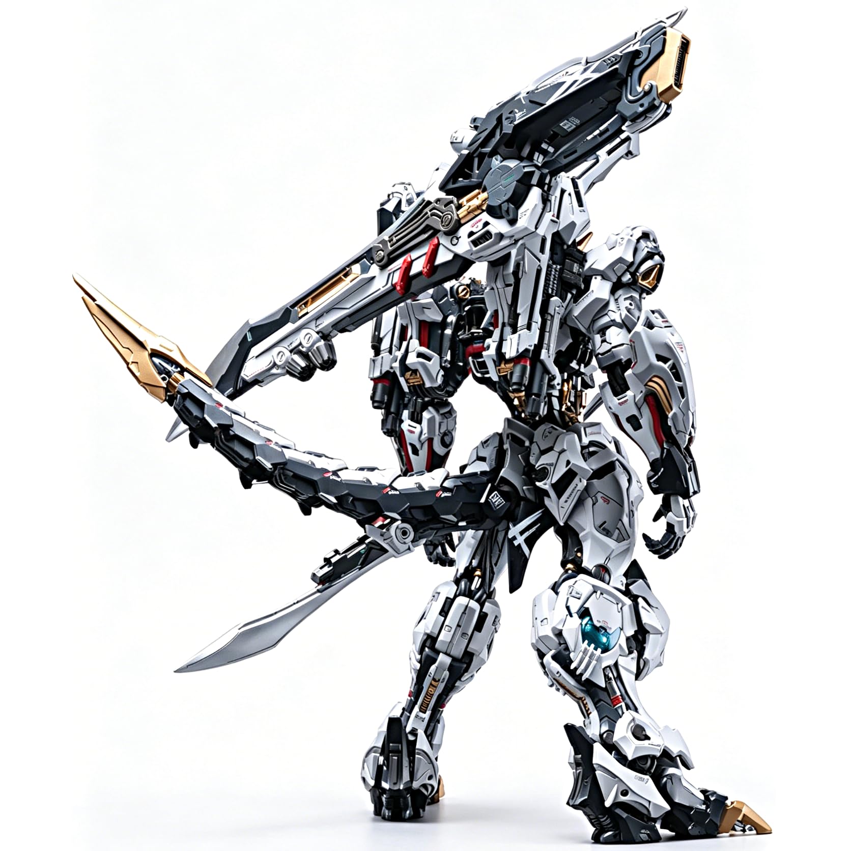 TOYVERSE Infinity Nova Fenrir 1/72 Maßstab 27 cm Science-Fiction Mecha Modellbausatz mit Premium-Innenrahmen und vollständigem Waffenset ab 15 Jahren