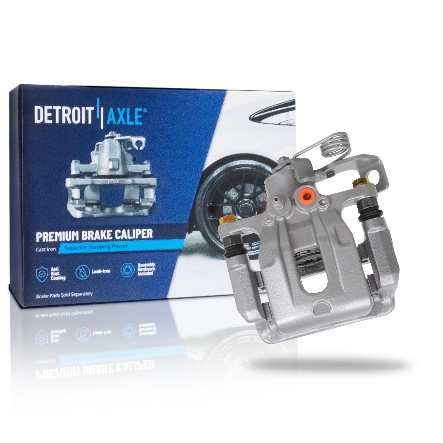Detroit Axle - Rear Right Brake Caliper for Hyundai 2011-2016 Elantra