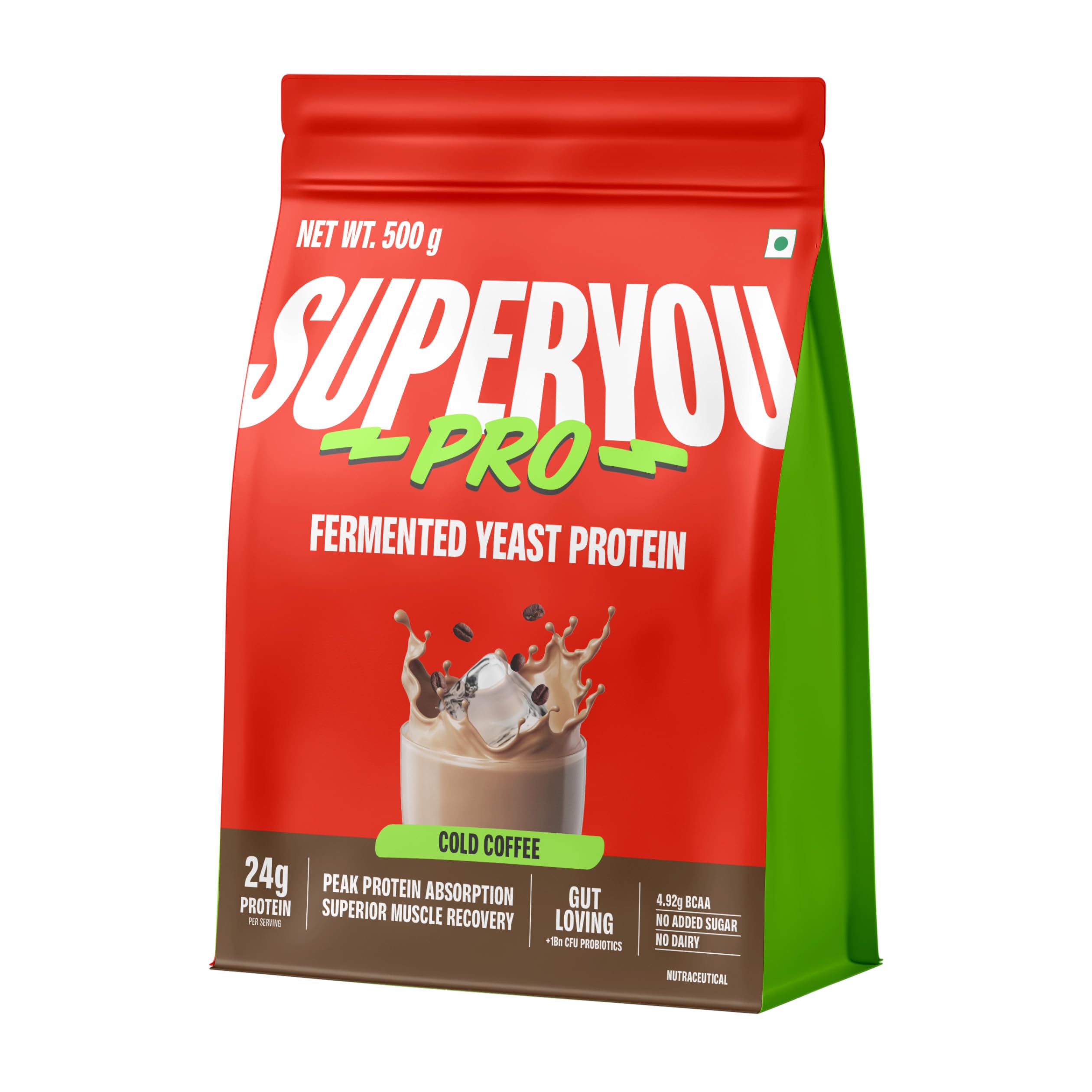 Superyou Pro Fermented Yeast Protein Isolate Kesar Badam 1kg | 24g Protein/Serve | No Bloat, Heat-Stable | Easy to Digest | Gut Friendly | PDCAAS of 1 — Amazon image 13