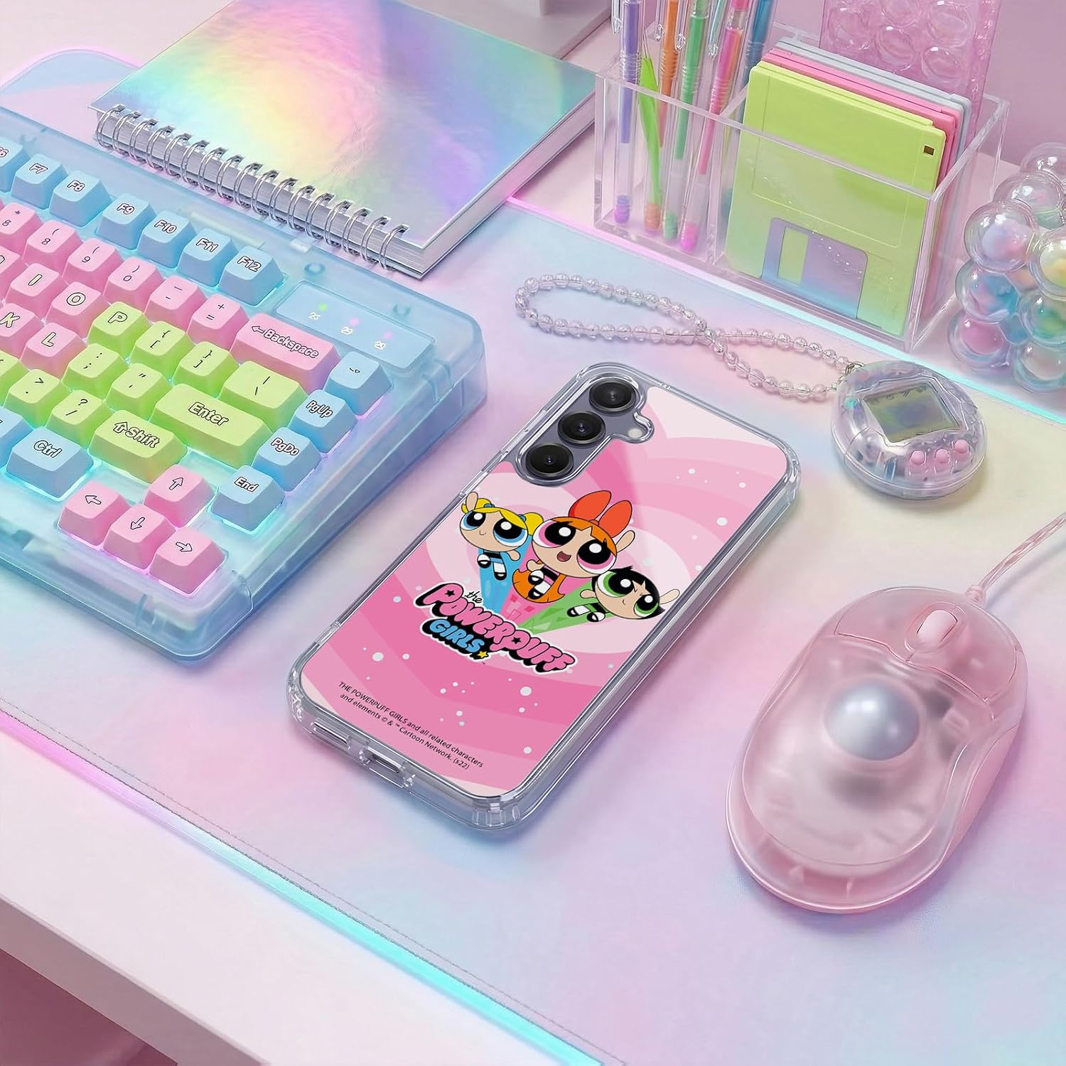 Head Case Designs Officially Licensed The Powerpuff Girls Group Graphics Gel Case [Military Grade Protection] Compatible with Samsung Galaxy S25+ and Compatible with MagSafe