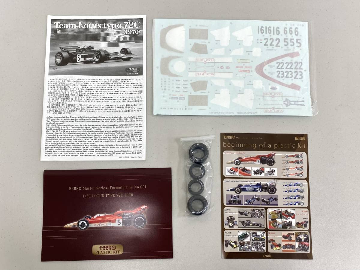 1／20エブロ完成品 Amazon | ＜ 絶版・未使用 ＞ EBBRO エブロ 1/20 プラモデル Team