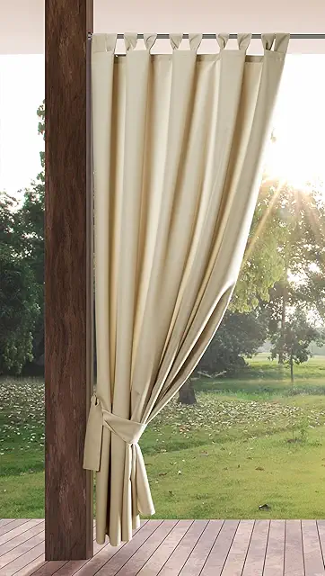 Cortina Pergola Eurofirany: Impermeable, 155x220 cm, Hellbeige
