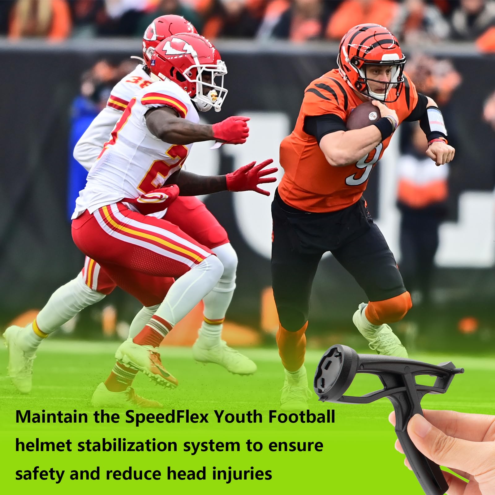 Strumento combinato a sgancio rapido per casco da calcio, compatibile con Riddell SpeedFlex e Speed Icon, manutenzione e riparazione per le parti del casco da calcio SpeedFlex Youth