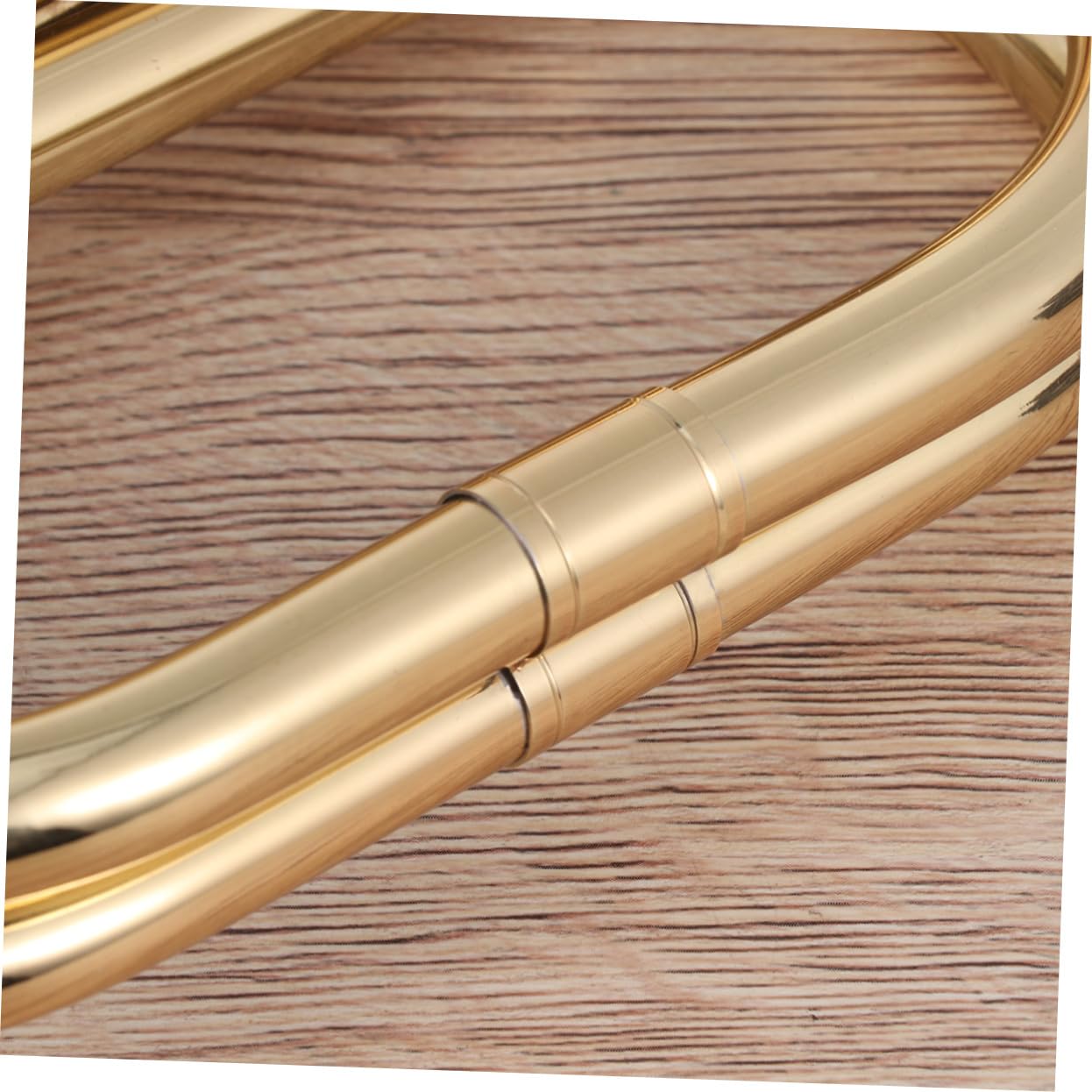 VICASKY Copper Trumpet Bugle Horn Brass Instrument Trumpet Gloves Set Mute for Practice