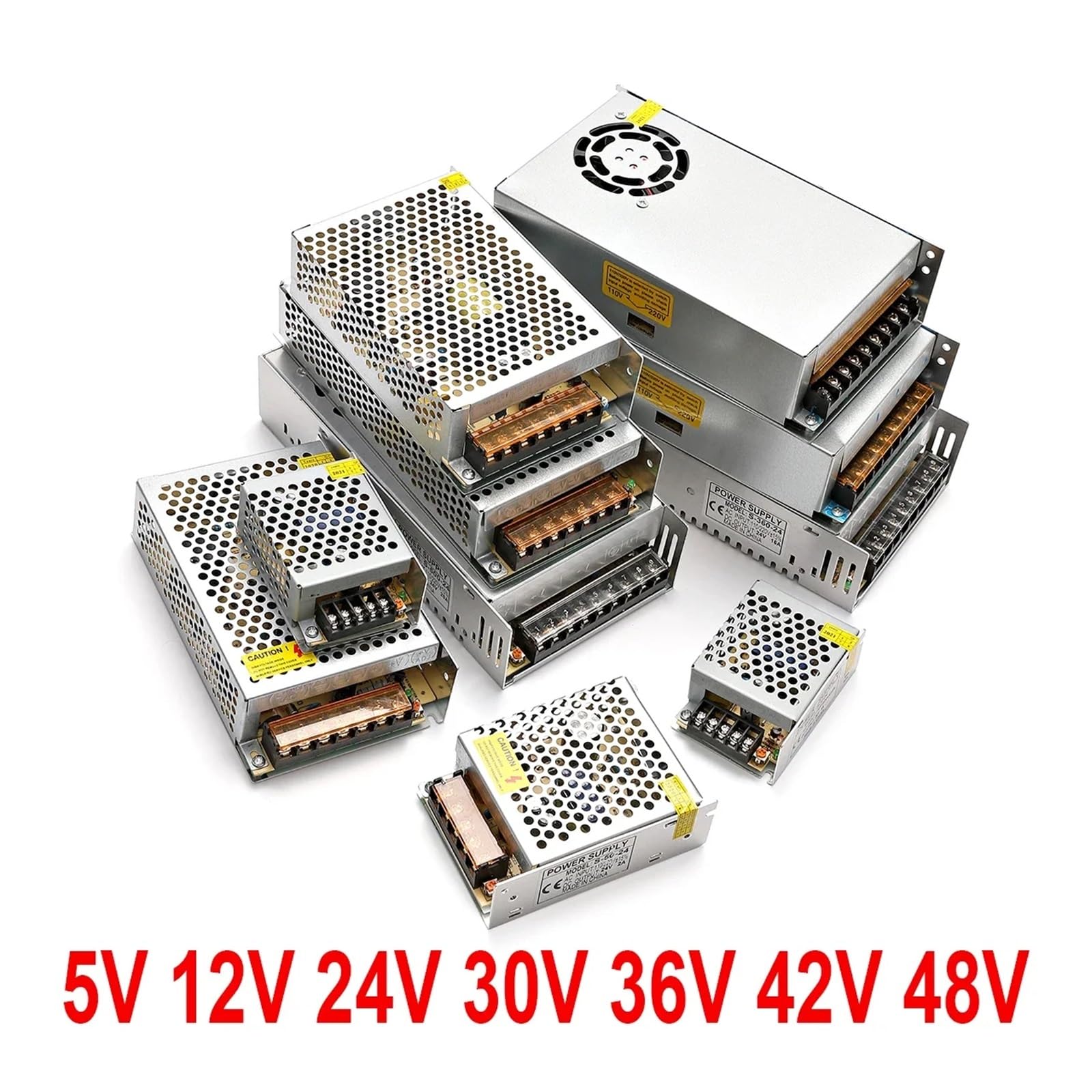 EDEDE Schaltnetzteil, 1500 W Netzteil 12 V 24 V 36 V 48 V 60 V 72 V 80 V 90 V 1000 W 1100 W 1200 W 1300 W 1400 W Schaltquelle Transformator AC DC SMPS(72V,1KW-Charge)
