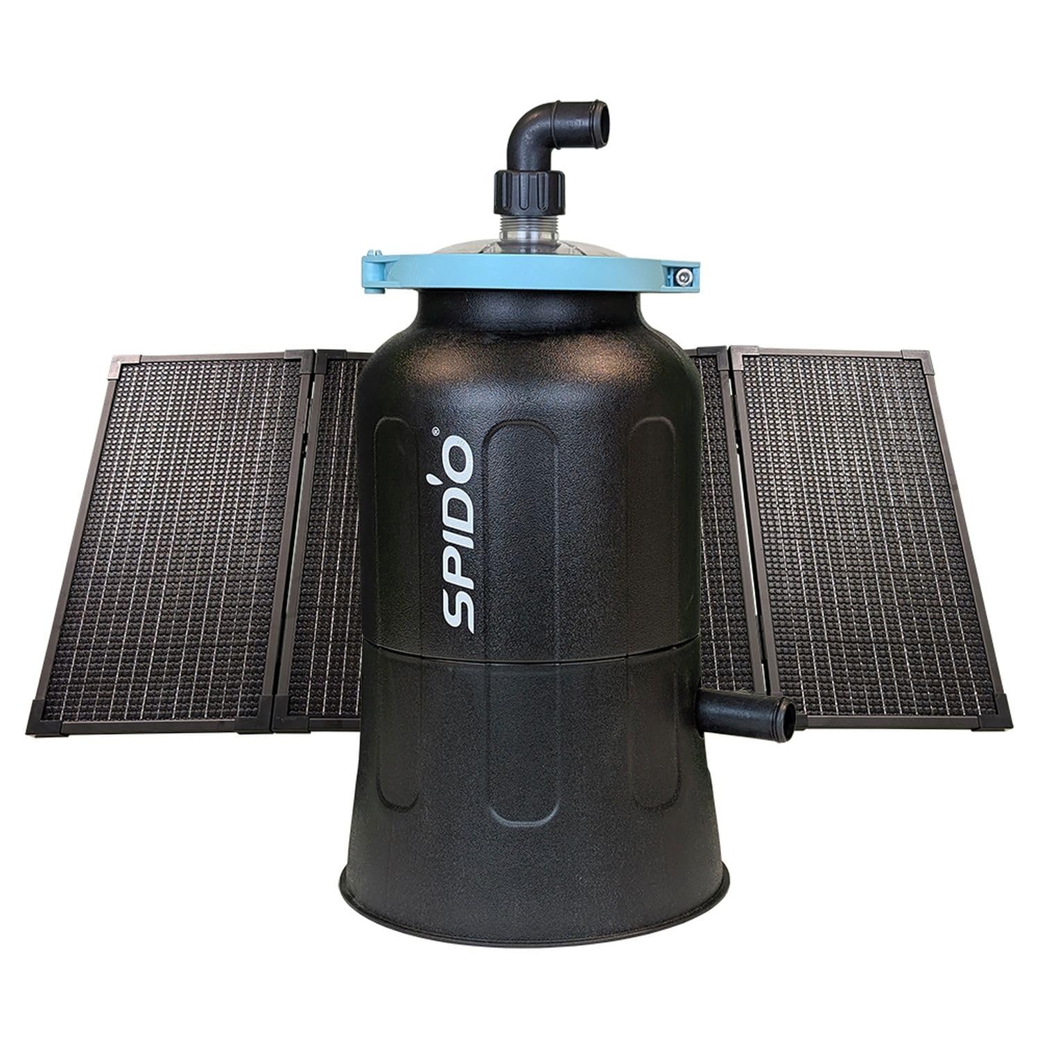 SPID’O Combo Sun 3.5 Filtration Piscine Solaire Hybride 3,5 m³/h Consommation Réduite x8 Panneaux Inclus