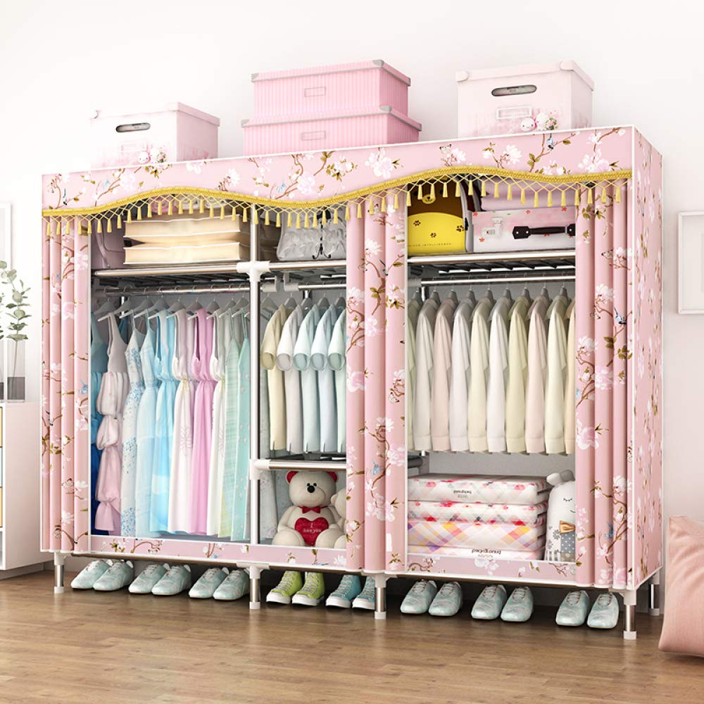 Armoire en tissu grand format pour résoudre le manque de rangement des vêtements