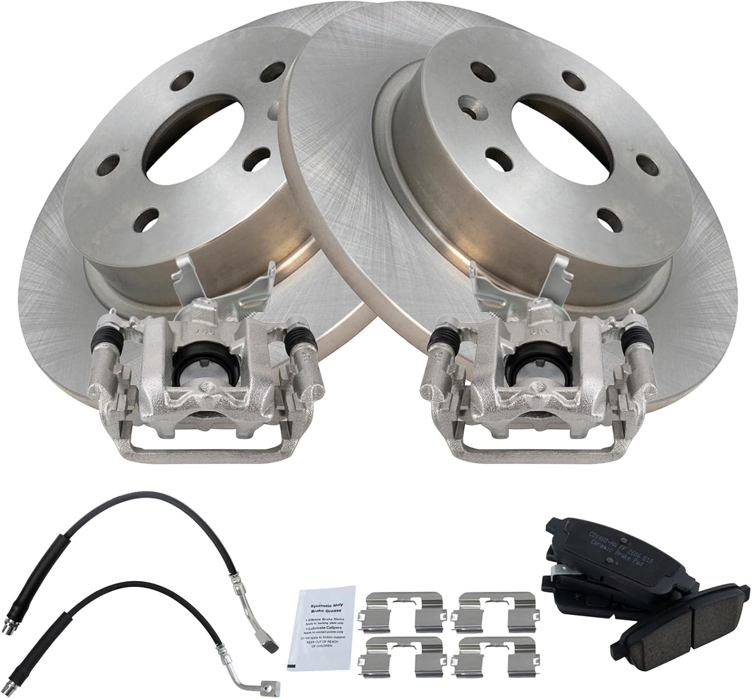 Rear brake pad & rotor kit for Buick Encore / Chevrolet Trax