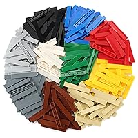 Vista 2 de 1 x 6 azulejos × 280 piezas y piezas de ladrillos planos, bloques de construcción multicolores a granel para suelo de pared de superficie lisa