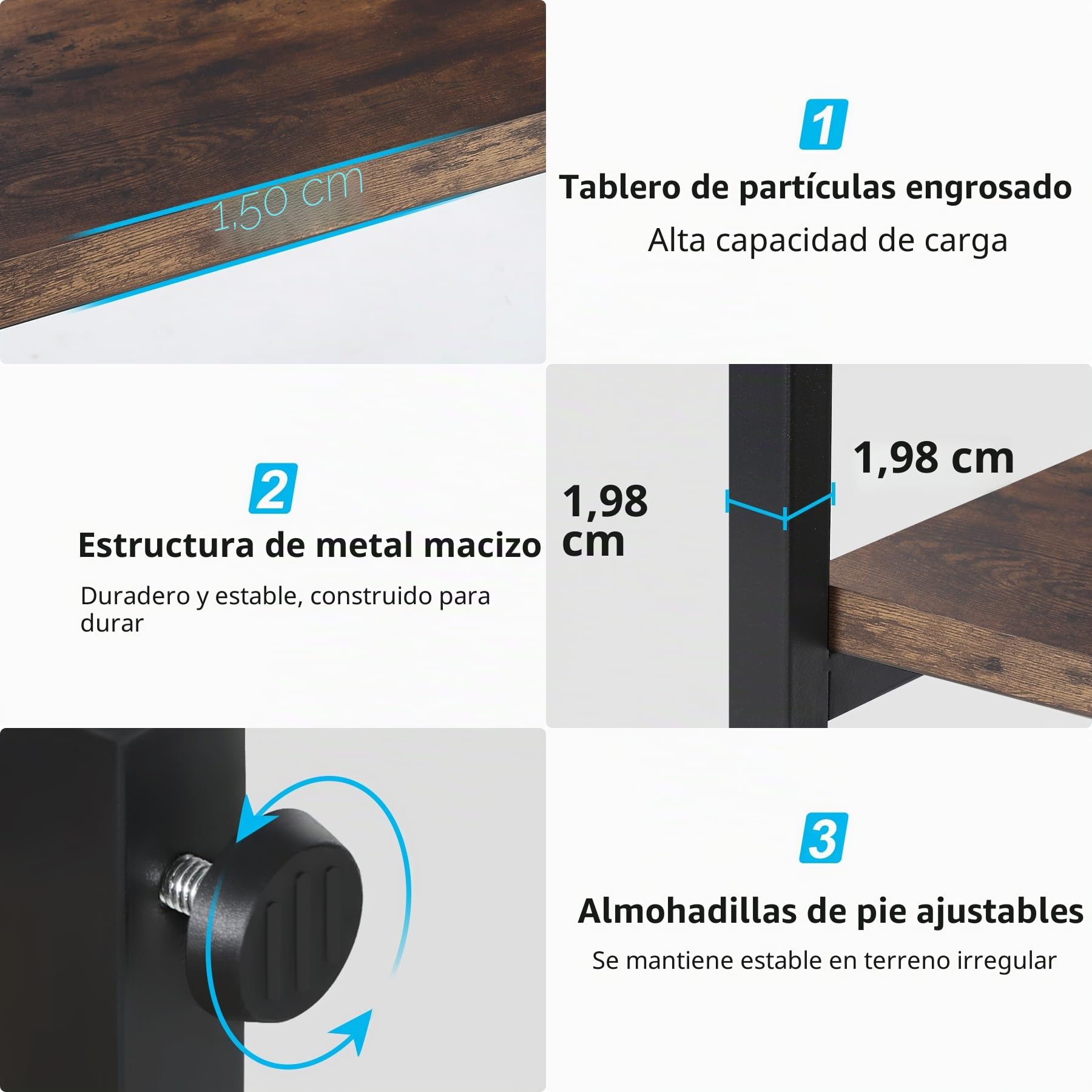 Tribesigns Estantería Industrial Etagere de 5 Niveles, estantería de 180 cm de Alto con 8 estantes de Almacenamiento Abiertos, estantería de exhibición para el hogar, Oficina, Sala de Estar,