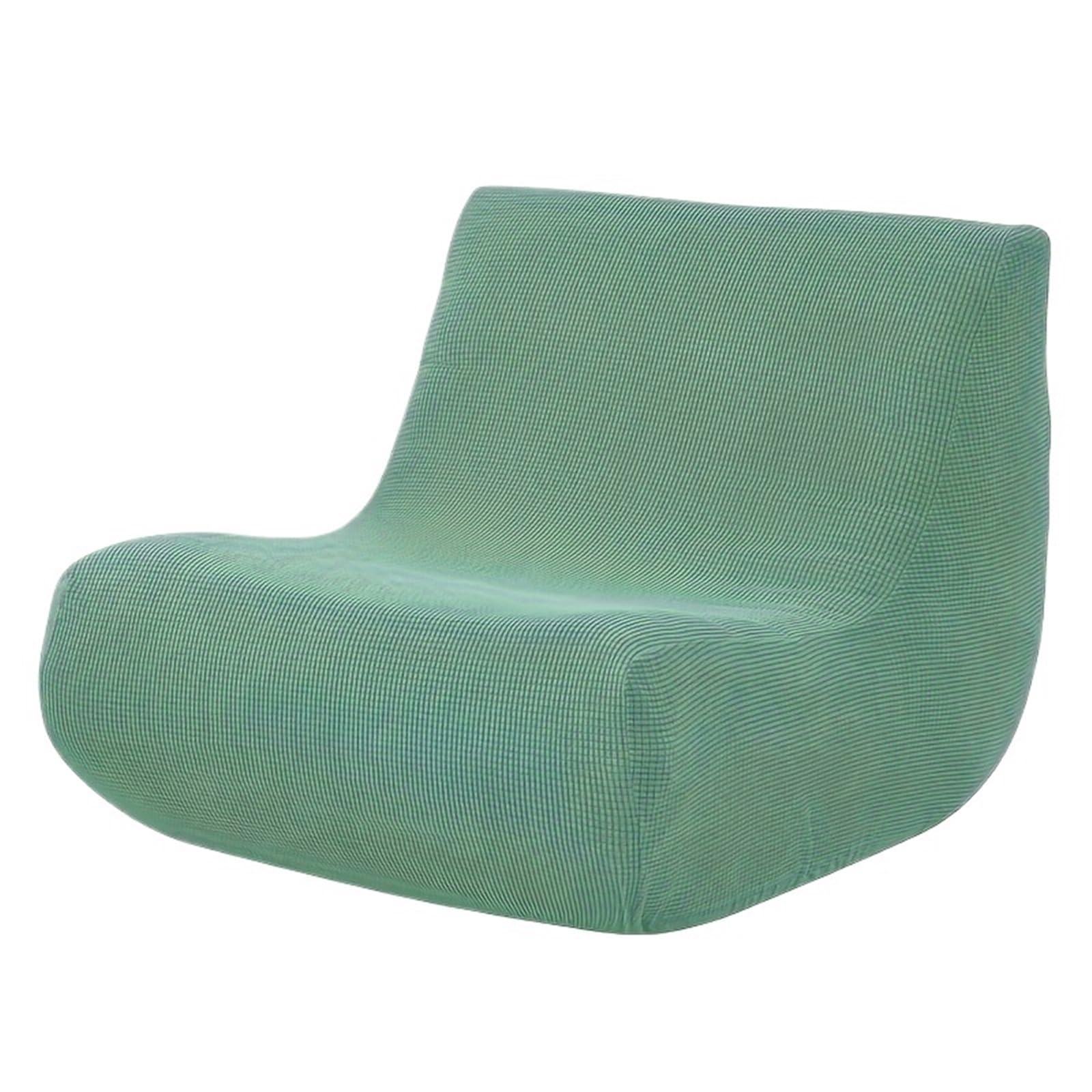 DHYUACN Armless Sofa Slipcover 1pc Stretch Sofa Slipcover Armchair Cover Jacquard Lazy Armless Chair Protector For Bedroom Home Decor(Color 06)
