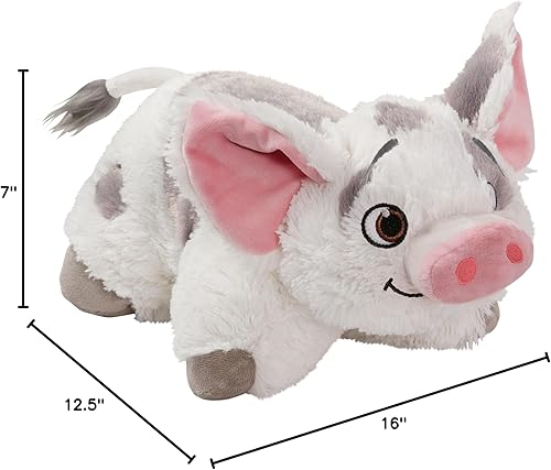 Miniatura 7 de Peluche de Pu'a el Cerdo de Moana Disney de Pillow Pets, juguete de felpa