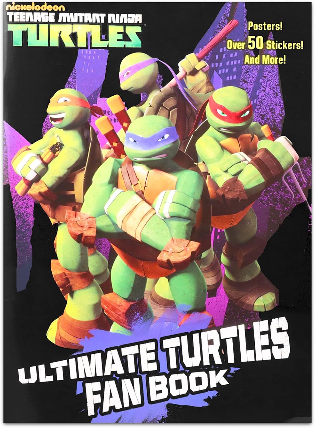 TMNT Teenage Mutant Ninja Turtles Coloring Activity Book Set with Stickers, Play Pack, Door Hanger, and More!