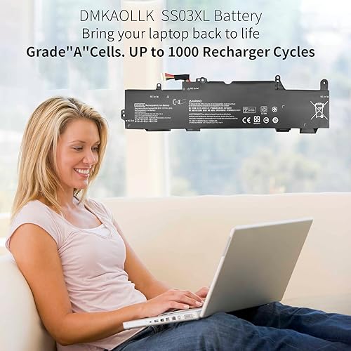 Miniatura 2 de SS03XL 933321-855 - Batería para HP EliteBook 840 G5, EliteBook 730, 735, 740, 745, 830, 846, G5, EliteBook 735, 745, 830, 840, G6, ZBook 14U, G5,