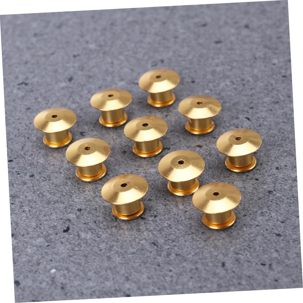 128pcs Professional Locking Pin Backs Keepers for Brooches Badges and Crafts Clasp for Lapel Tie Tacks and Jewelry Making