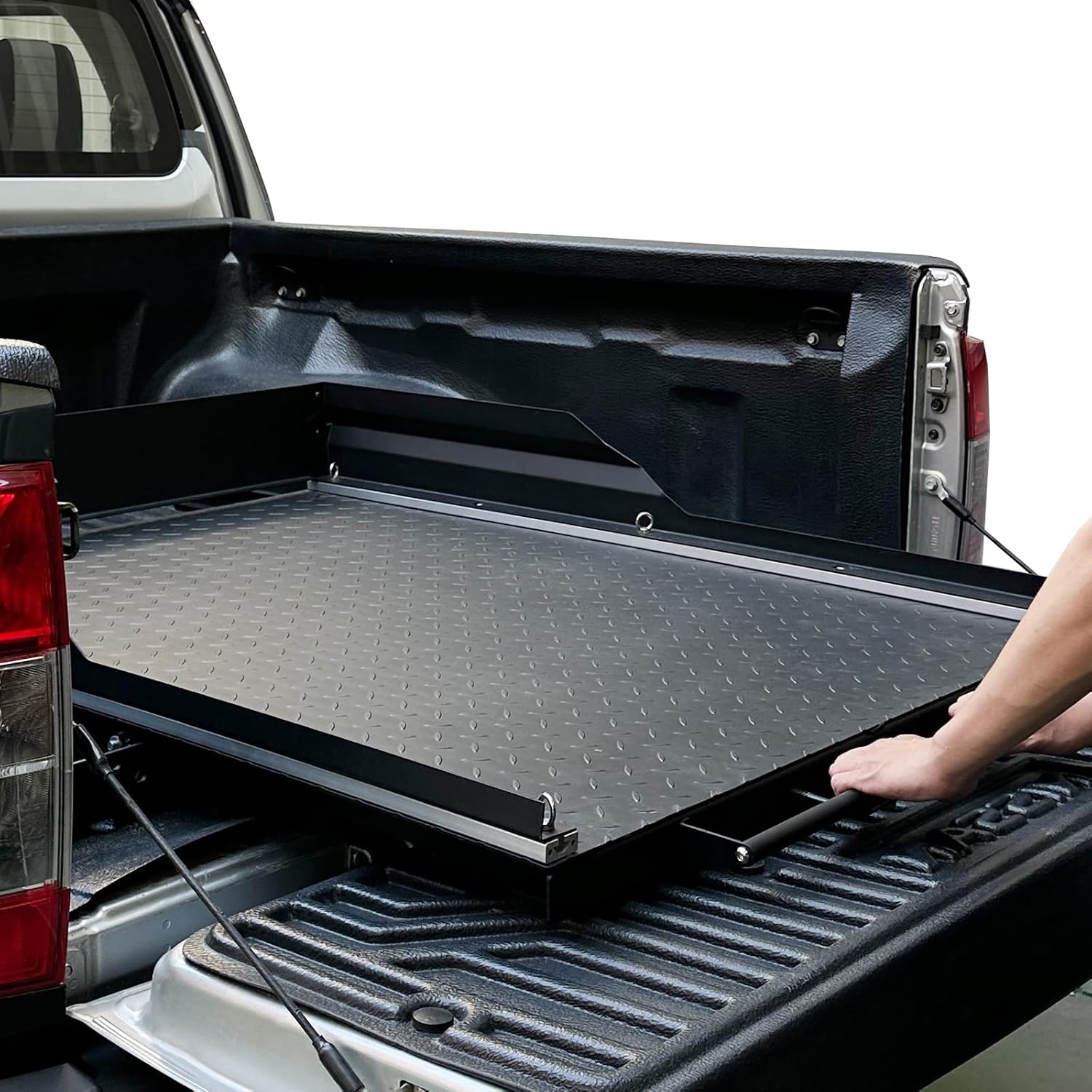 Amazon.com: Kreboc 65''X49'' Truck Bed Slide Out Tray with 1100lbs Load ...