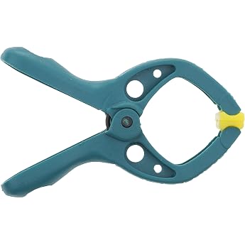 Wolfcraft Microfix Mini Spring Clamp 20 mm Model Making Clamp - 3425000 | Universally applicable, movable clamping jaws adapt