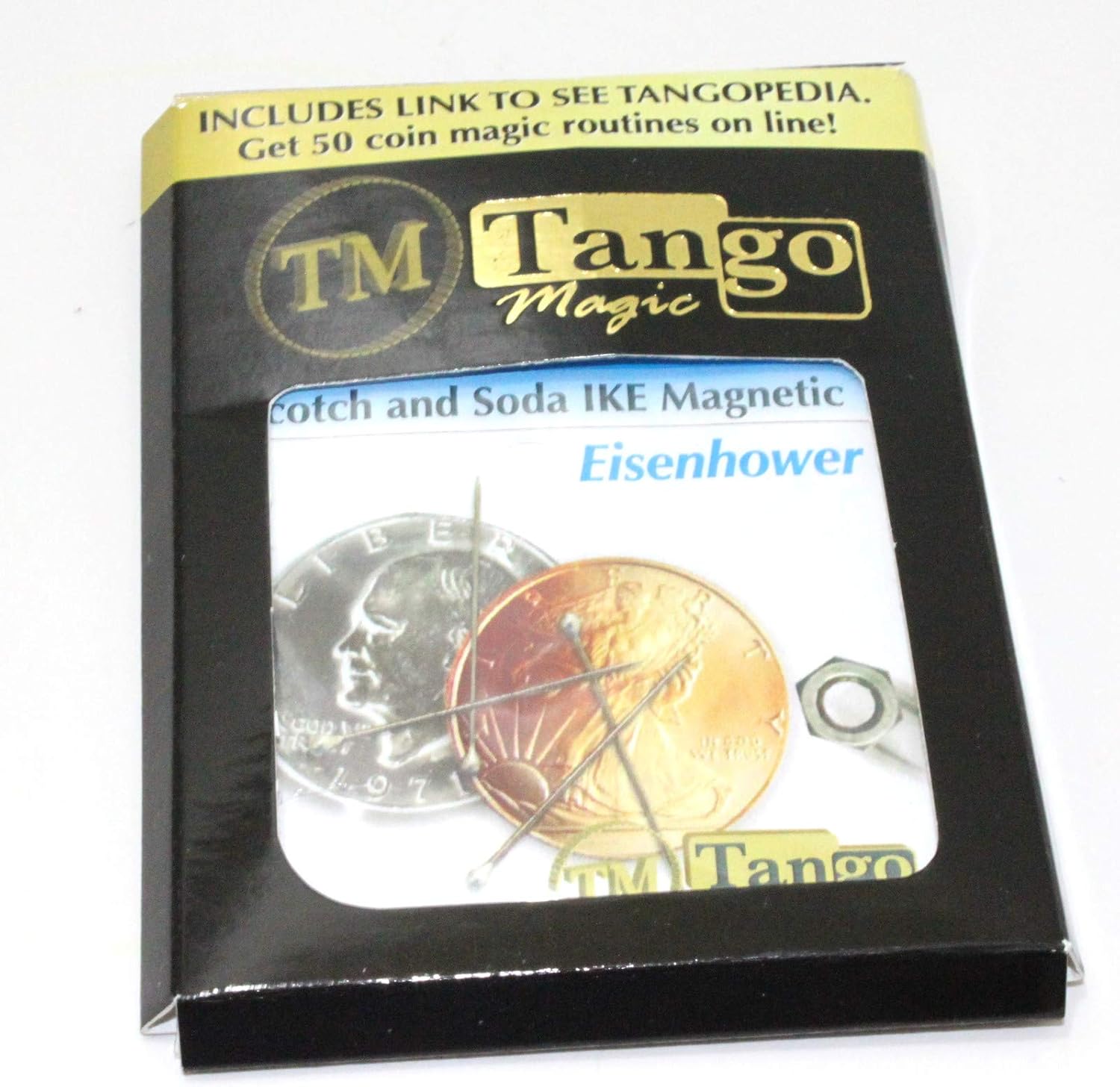 Eisenhower Scotch and Soda IKE Magnetic (w/) (D0142) by Tango - Tricks