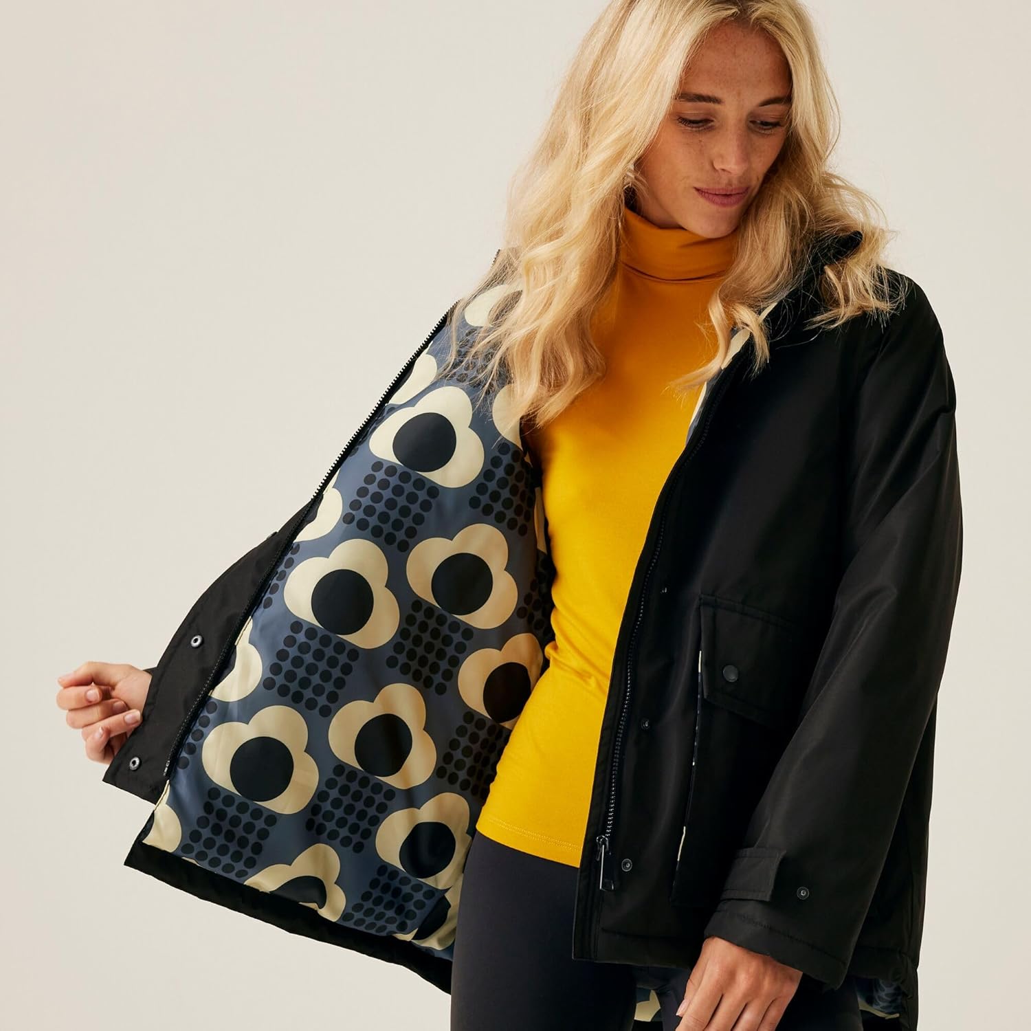 Regatta x Orla Kiely Mid Length Waterproof Insulated Jacket
