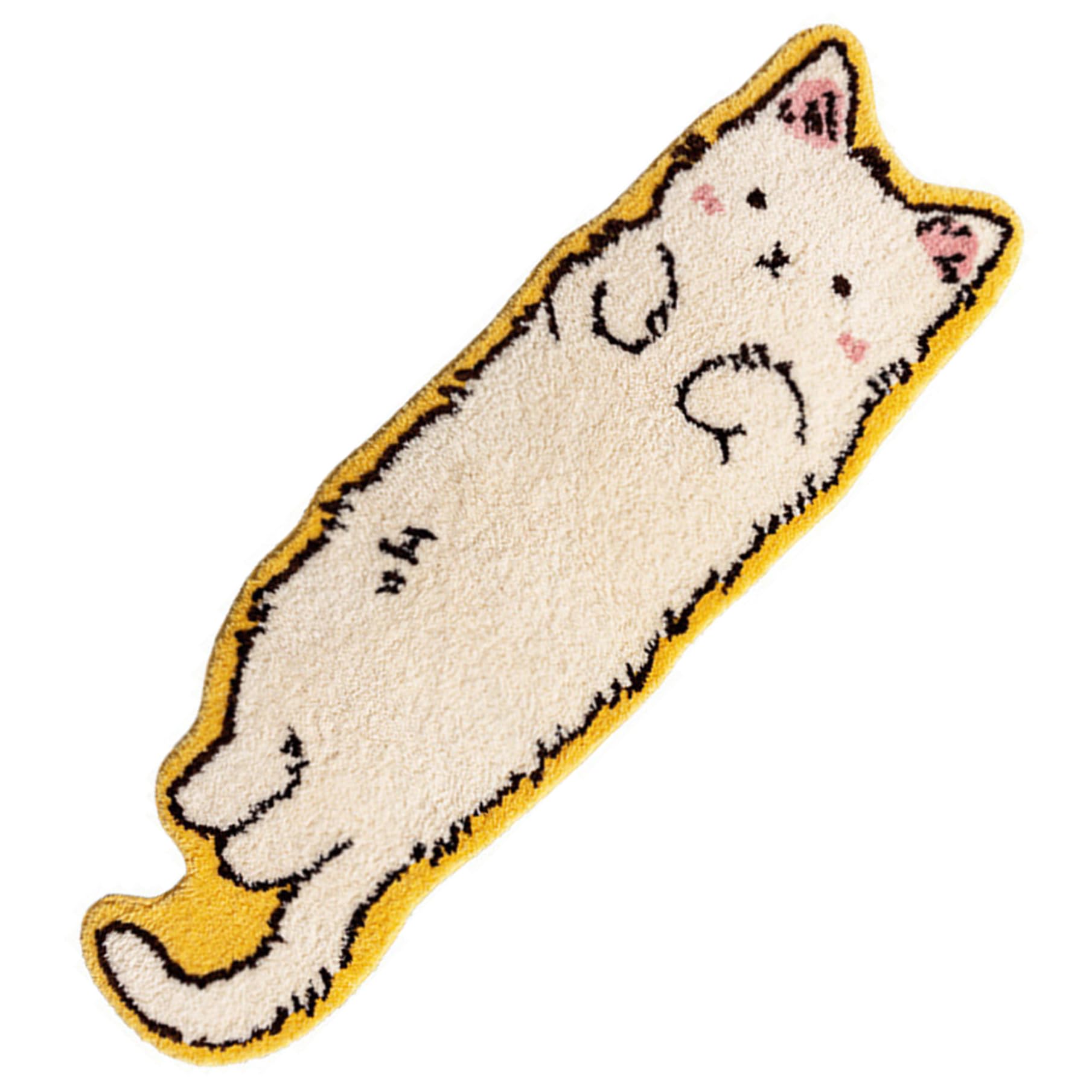 Tapis de bain à chat séchage lavable pour un entretien hygiénique facile