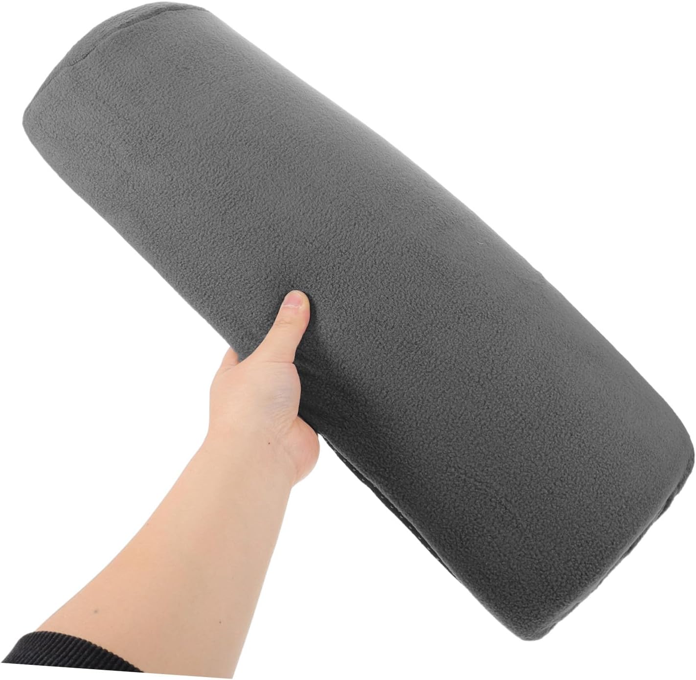 SOLUSTRE Recliner Leg Rest Pillow Minimizes Muscle Strain Half-Round with Lint and Sponge Material and Provides Enhanced Leg Hold for Home Relaxation for Long Periods of Sitting