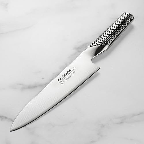 Miniatura 2 de Global Cuchillo de chef, hoja de 7 pulgadas, acero inoxidable japonés