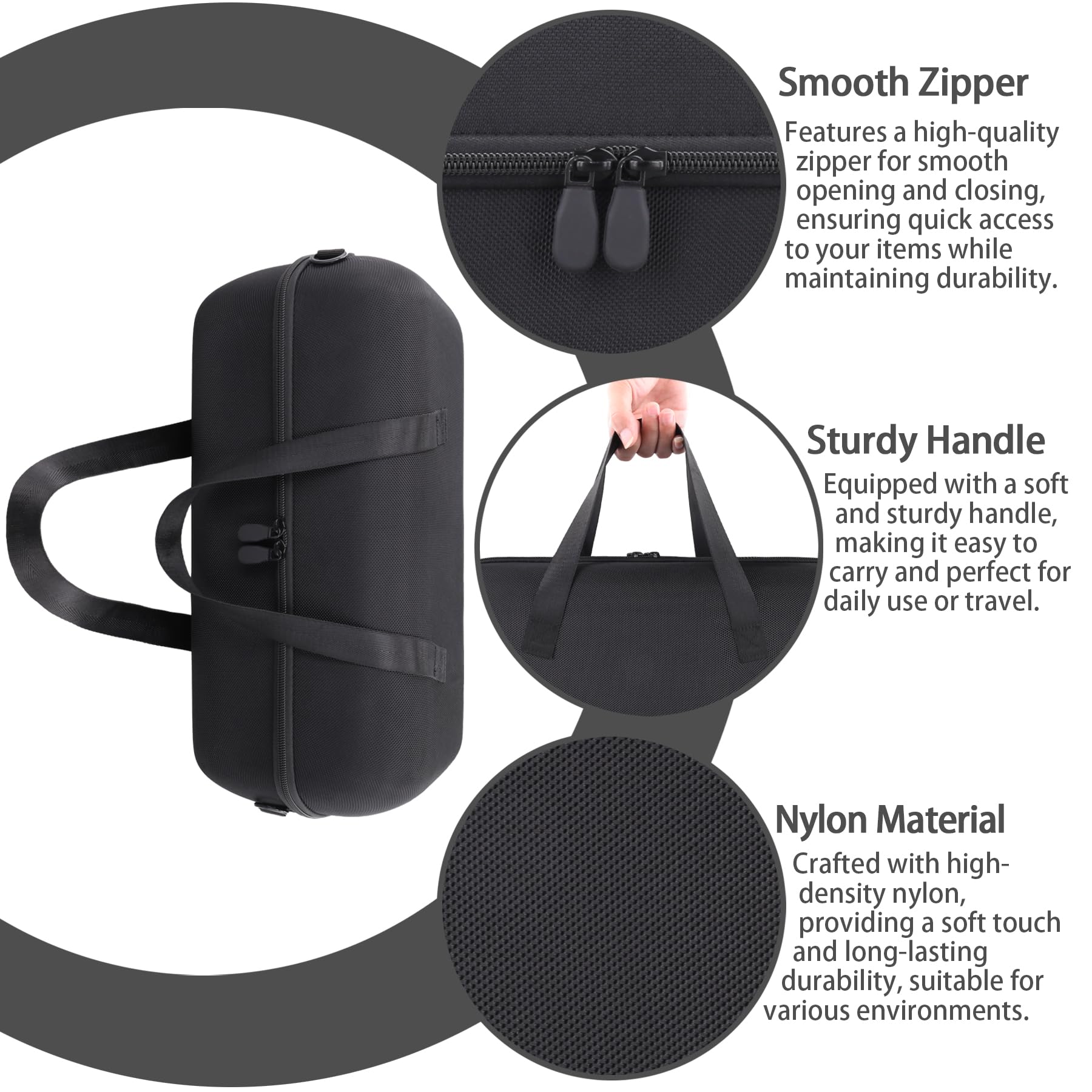 co2CREA Duro Viajar Caja Estuche Funda para JBL Xtreme 5 Altavoz Bluetooth portátil (Funda Solo)