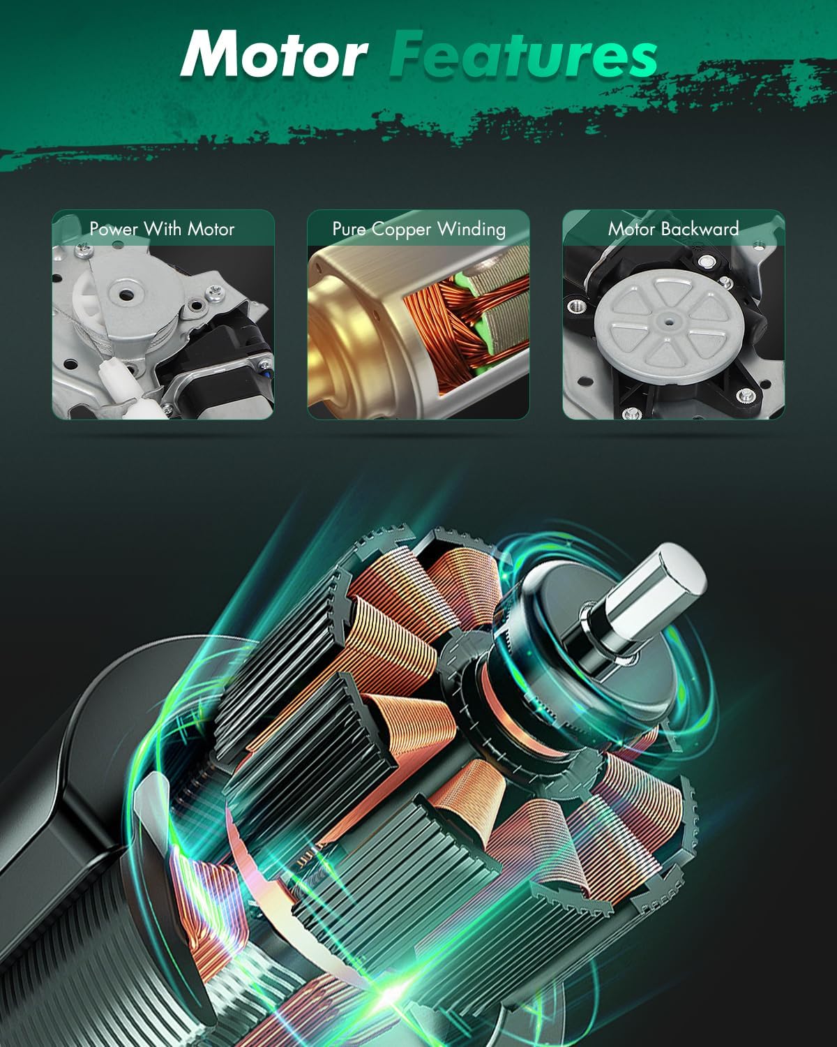 SCITOO Power Window Regulator and Motor fit for 2002 2003 2004 2005 2006 for Nissan Altima Rear Left Side 748-978