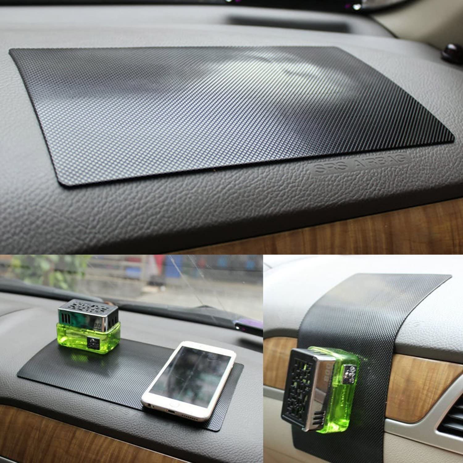 dw Anti-Slip Car Dash Sticky Pads, Car Holder Sticky Pad/Multifunctional Car Dashboard Anti-Slip (Like Compulsory Product for CAR) Pad Magic Non-Slip Mat Car Dashboard Sticky Pad Adhesive Mat