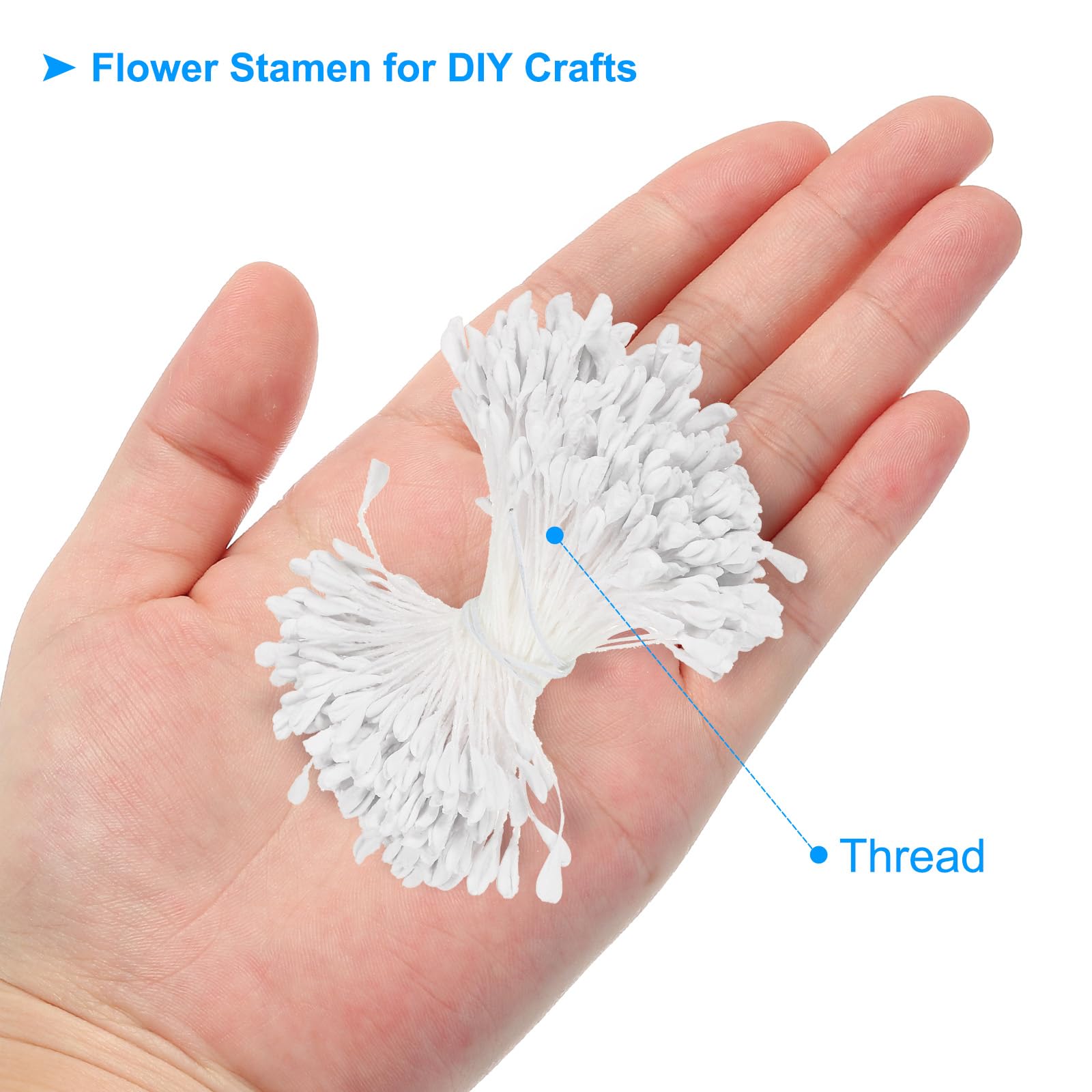PATIKIL 2.5mm Double Heads Flower Stamen - Image 3