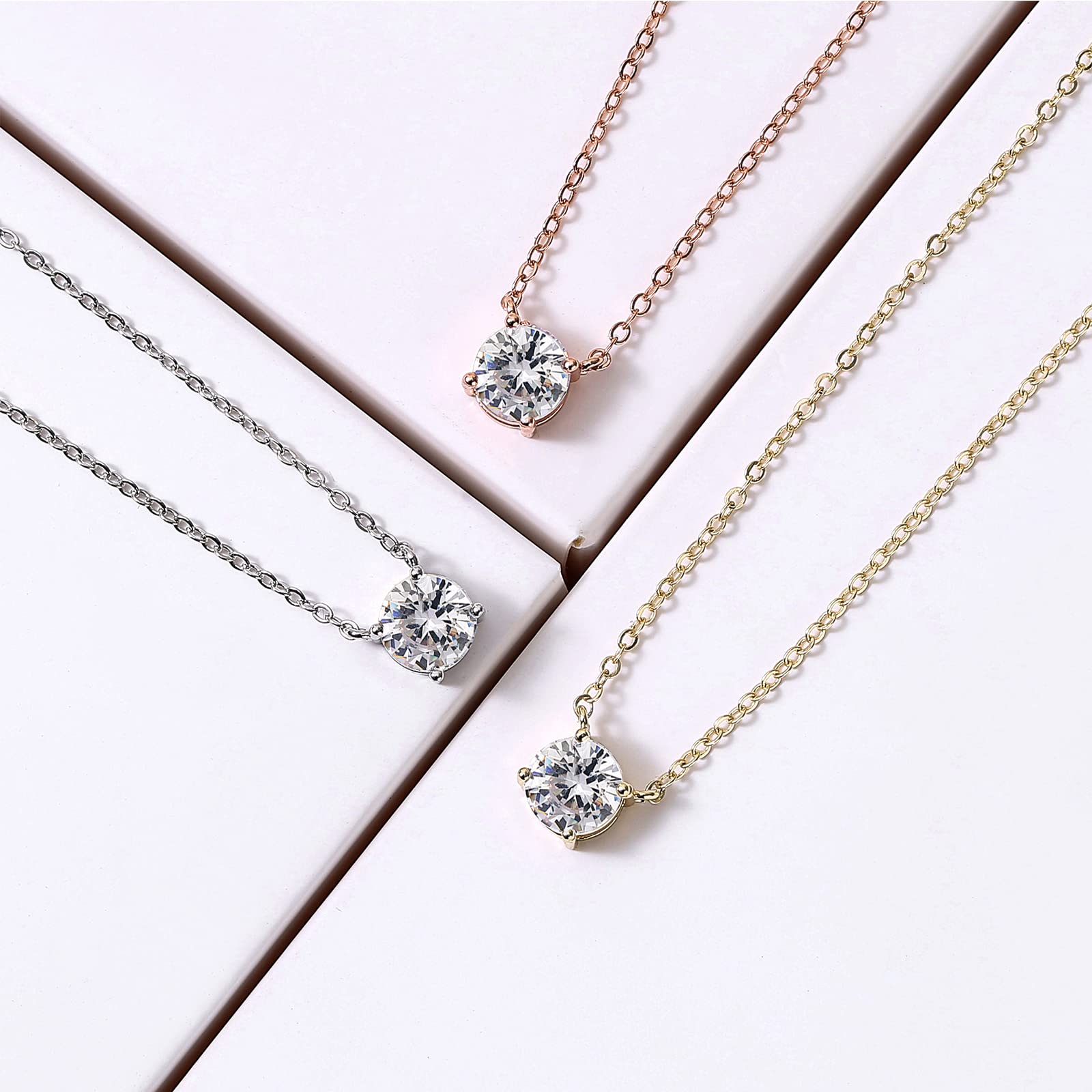 Regalos de propuesta de dama de honor, aretes de gota de lágrima, collar con cristales colgantes, collares, conjuntos de joyas para novia, damas de honor, baile de graduación, boda, Metal, circonita