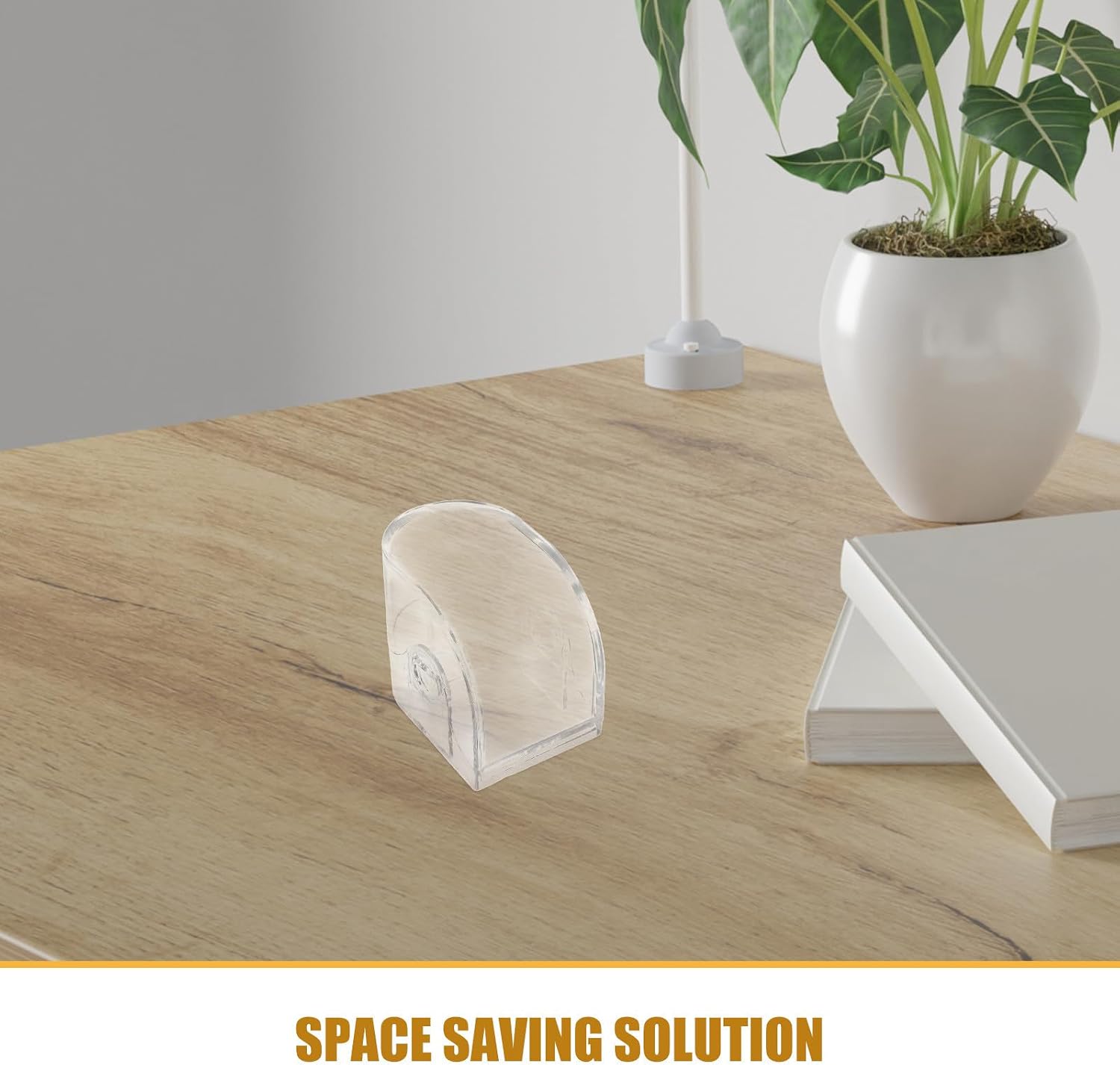6pcs Acrylic Watch Storage Box 3.54x2.95x2.36 Inch Scratch Resistant Square Structure with Hang Hole Design, Space Saving Jewelry Display Holder for Closet and Wardrobe image 3