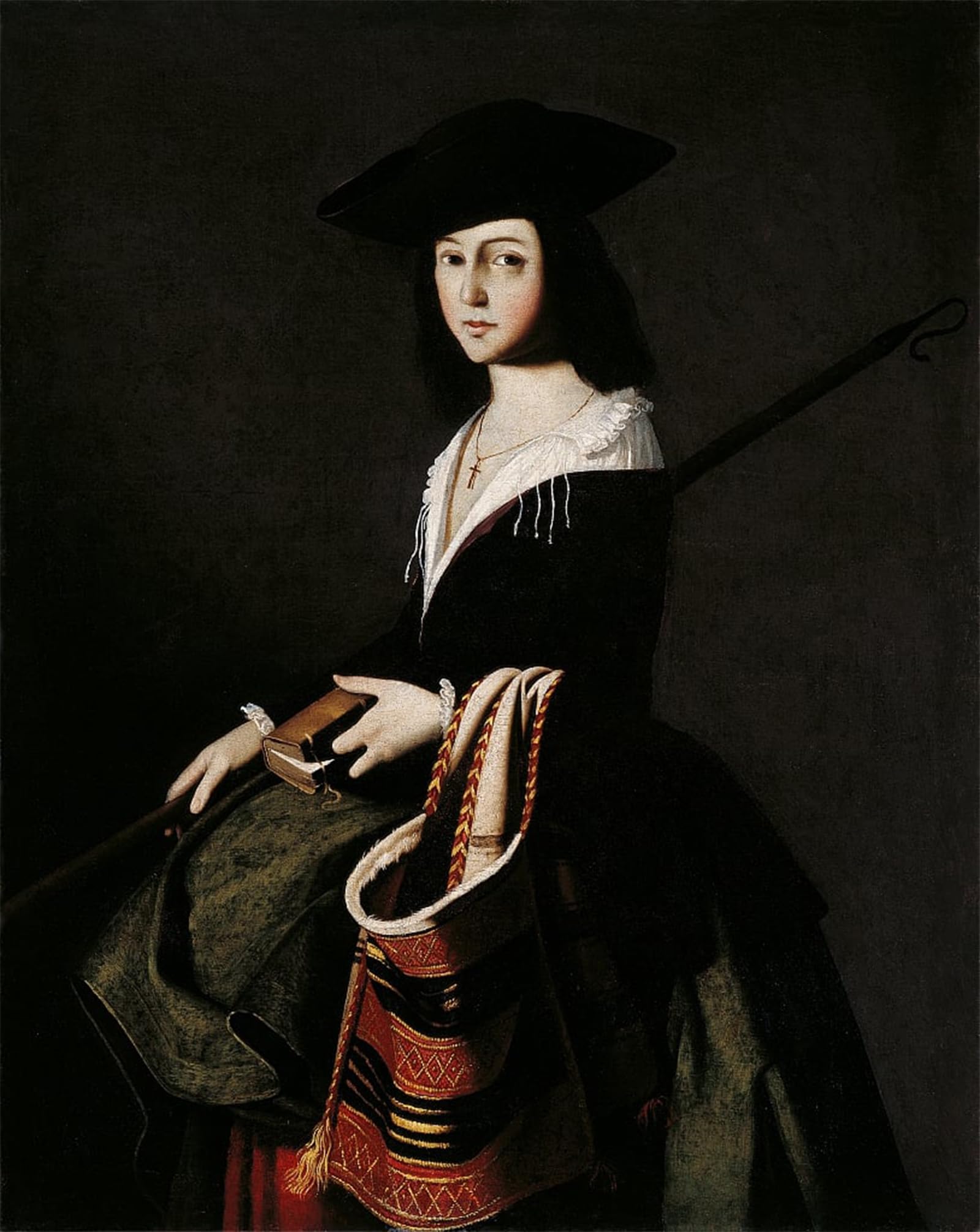 POSTERIIk Vintage Art Print Images Pictures Print Saint Margaret by Francisco De Zurbaran Modern Colour Posters for Office Home Decor 60x90cm