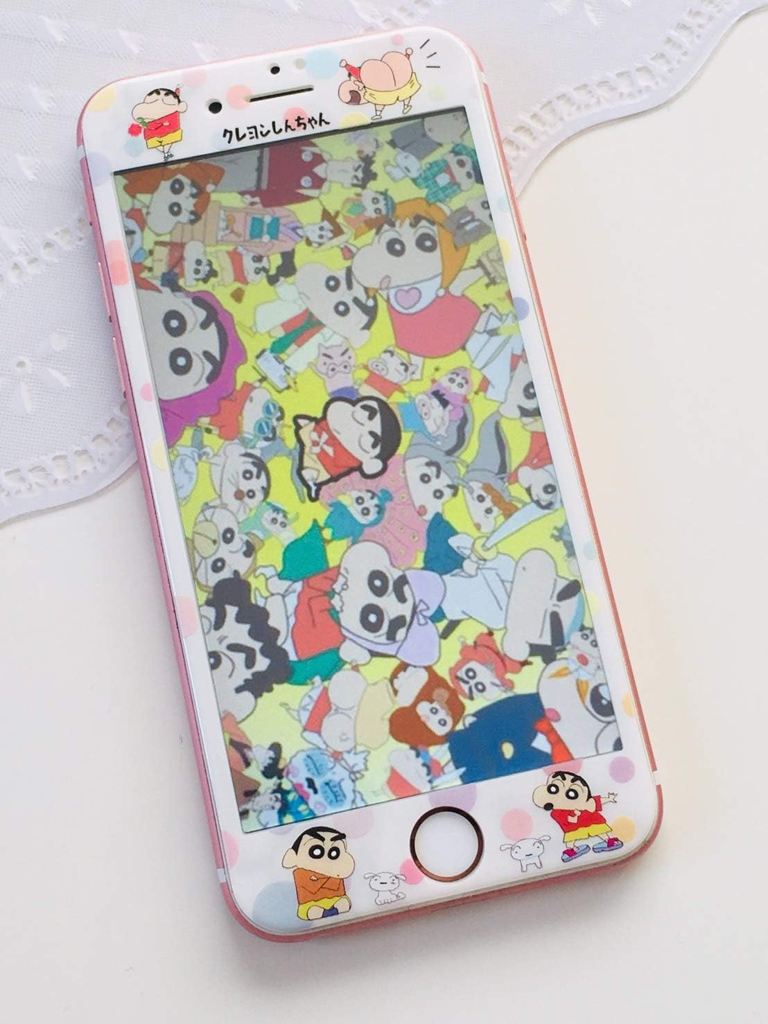 Amazon Iphone 7 Iphone 8 ガラスフィルム 保護フィルム クレヨンしんちゃん 硬度9h ラウンドエッジ加工 キャラクター3dフィルム 6 6s 7 8 クレヨンしんちゃん3 スクリーンプロテクター 通販