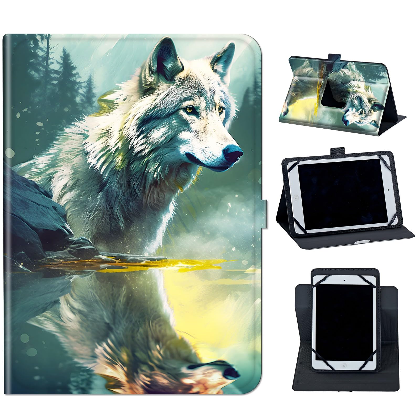 for Onn 11" Tablet Pro Case (2023 Model),Mxfdegf 360 Degree Rotating Stand and Magnetic Closure Case for Walmart Onn 11 Inch Pro (Model:100110027)