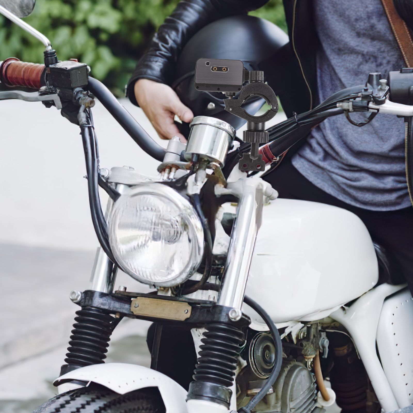 Caméra Embarquée de Moto Avant Arrière 1080p, Grand Angle