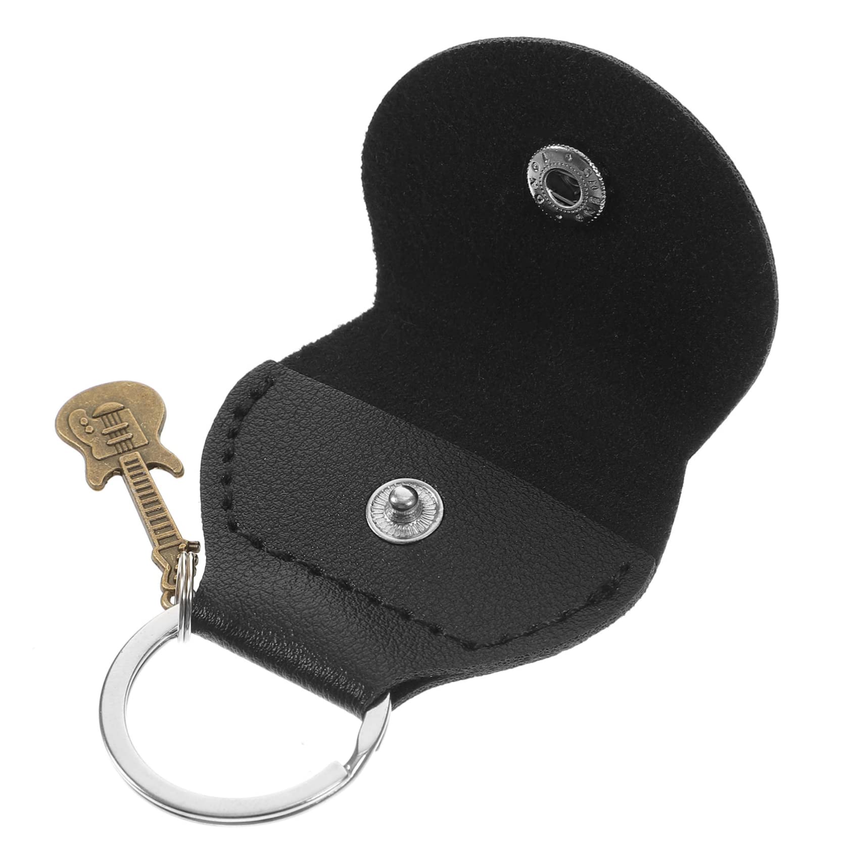 Vaguelly Guitar Picks Storage Bag with Keychain Holder Durable Picks Container Unique present for Musicians Stable and Sturdy