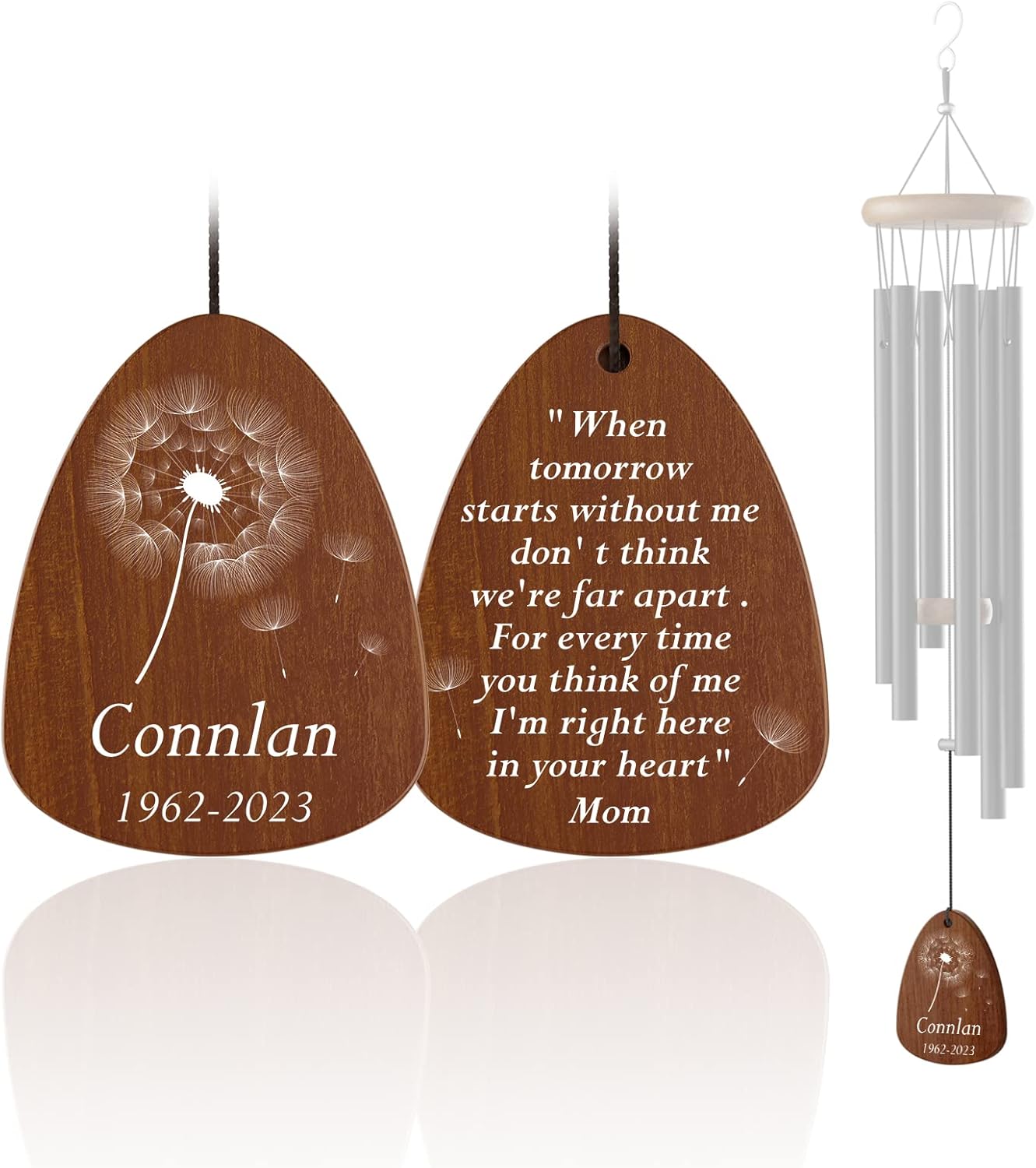 Personalized Wind Chime Parts Memorial Wind Chimes Kits