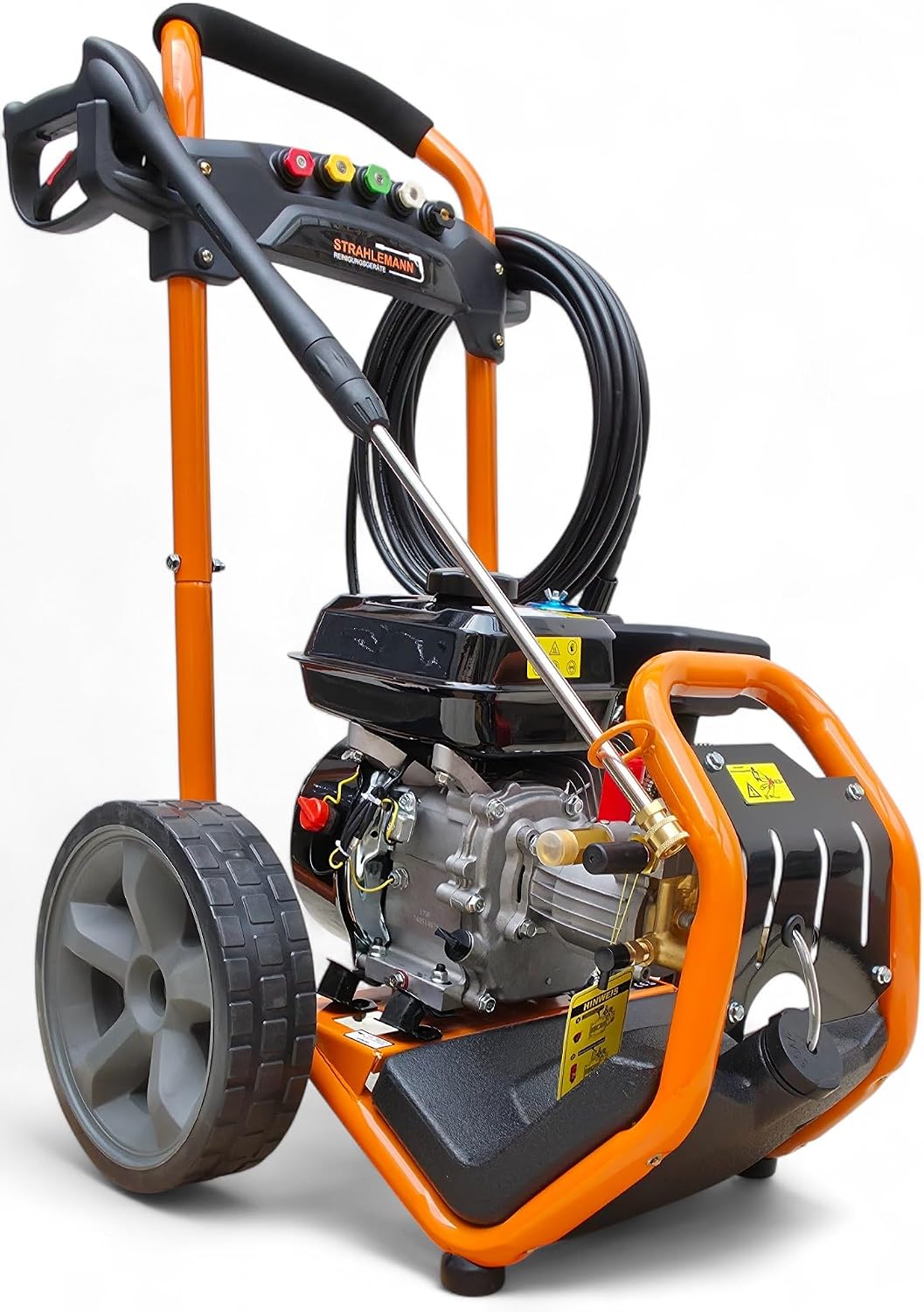 Nettoyeur haute pression essence 220 bar 3000 PSI moteur 7 CV 210 cc avec 5 buses