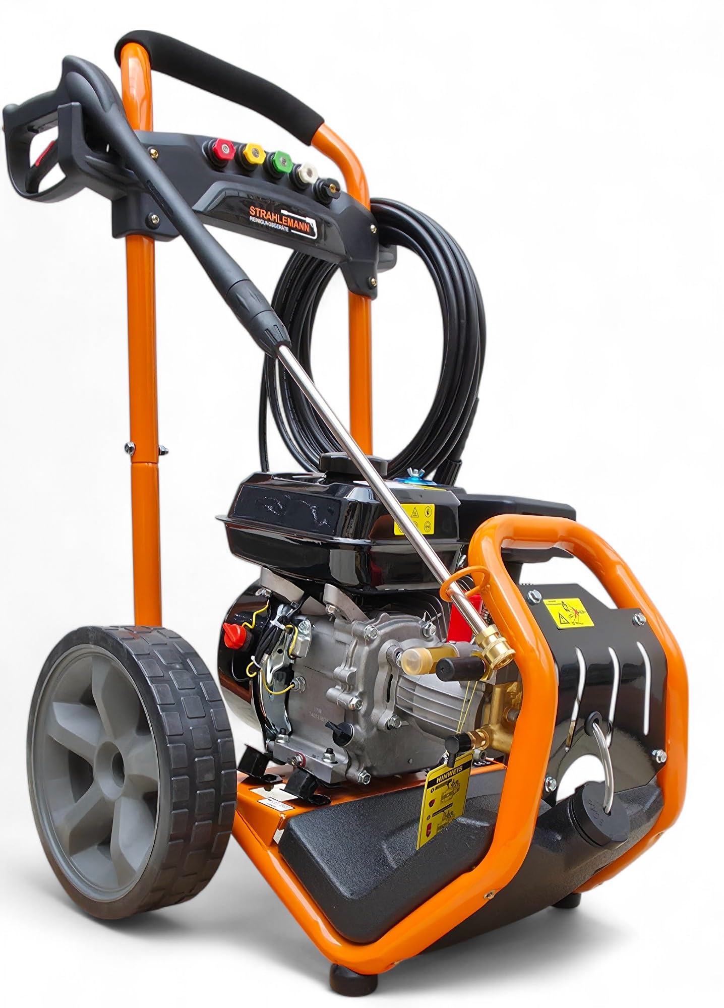 Strahlemann Limpiador de alta presión 7 CV, limpiador de superficies máx. 220 bar + fresa sucia
