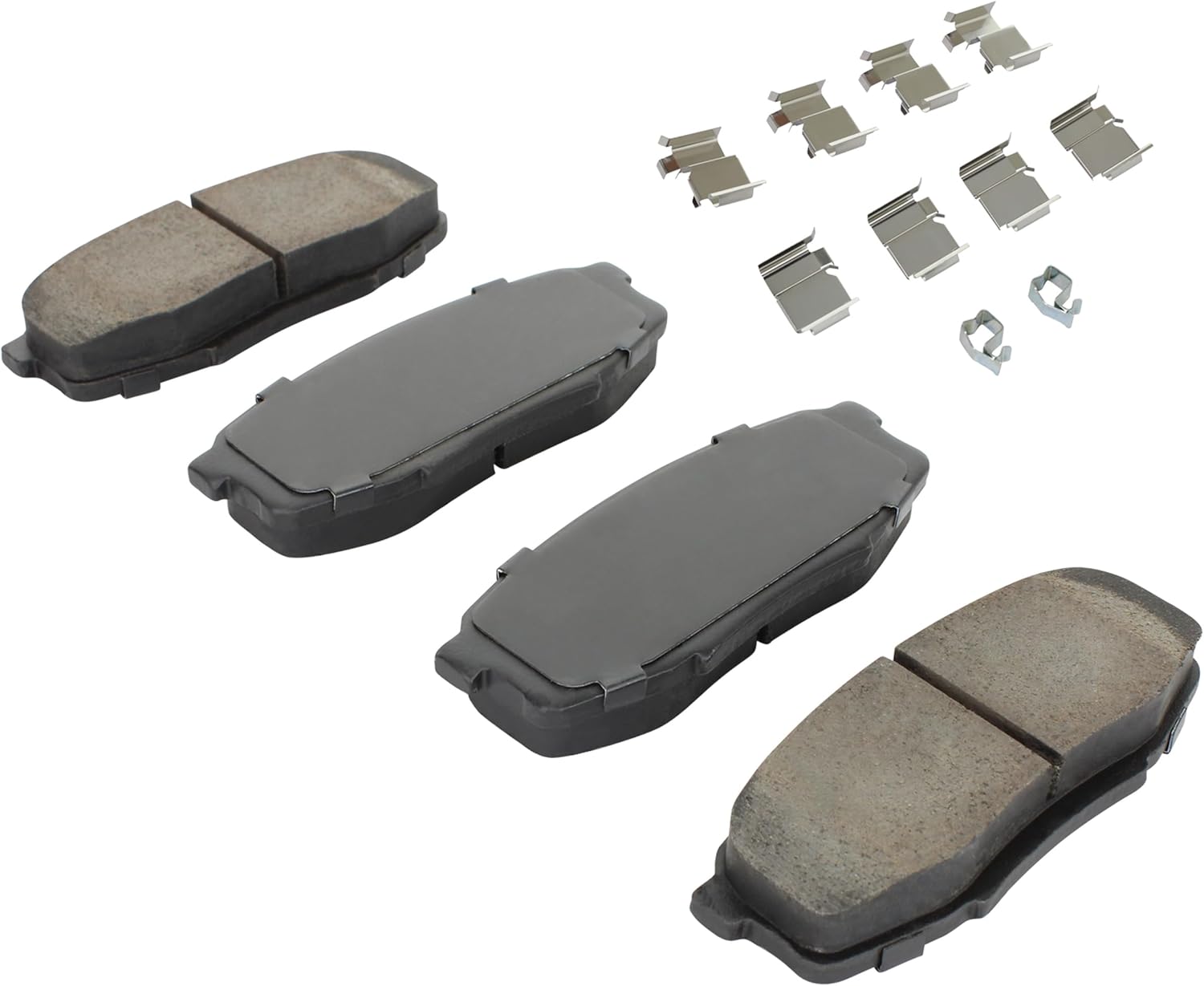 QUALITY-BUILT Rear Ceramic Brake Pads, Premium 1001-1304C, Compatible with 2007-2022 Lexus/Toyota (Land Cruiser,LX570,Sequoia,Tundra)