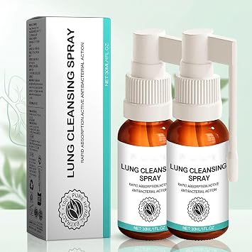 Naturva Lung Cleansing Spray, Natural Lung Cleanse Mist, Powerful Lung Support & Cleanse